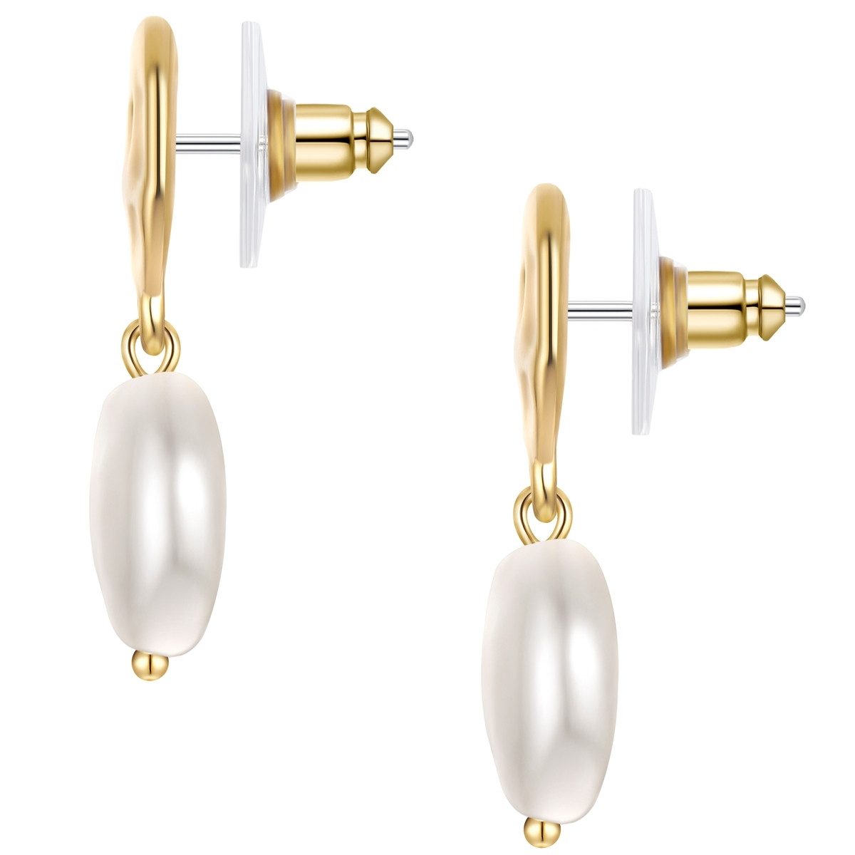 Yokoamii Paar Ohrhänger Set: Y507 (2-tlg), mit Perle (synth) günstig online kaufen