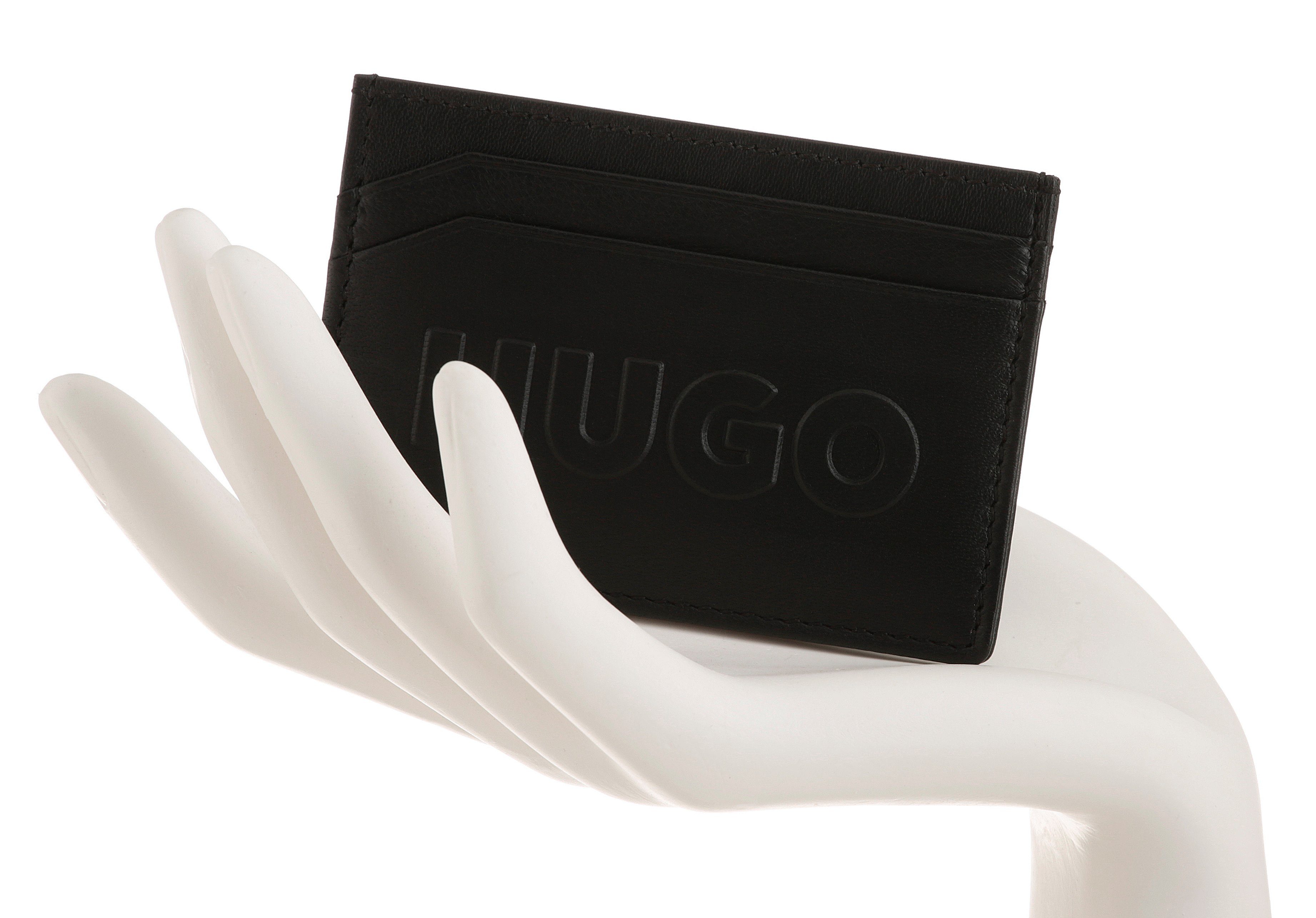 HUGO Geldbörse GBHM_K (Set, 2-tlg., Hold Schlüsselanhänger), c und case schönes Kartenetui Set: hold Geschenkset