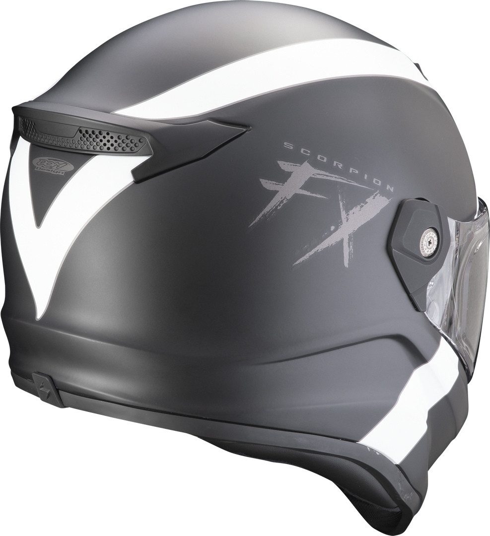 Scorpion Exo Motorradhelm Covert FX Gallus Helm, Bluetooth, Ratschenverschluss, Leichtgewicht, ECE 22.06