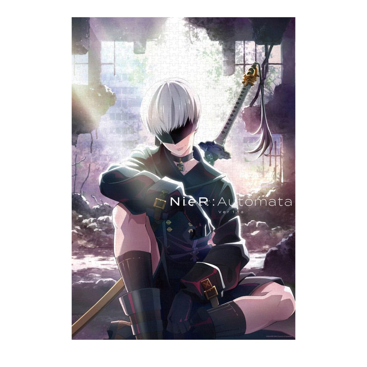 Crunchyroll Puzzle Puzzle - NieR: Automata - 9S (YorHa No. 9 Type S) - 1.000 Teile, 1000 Puzzleteile