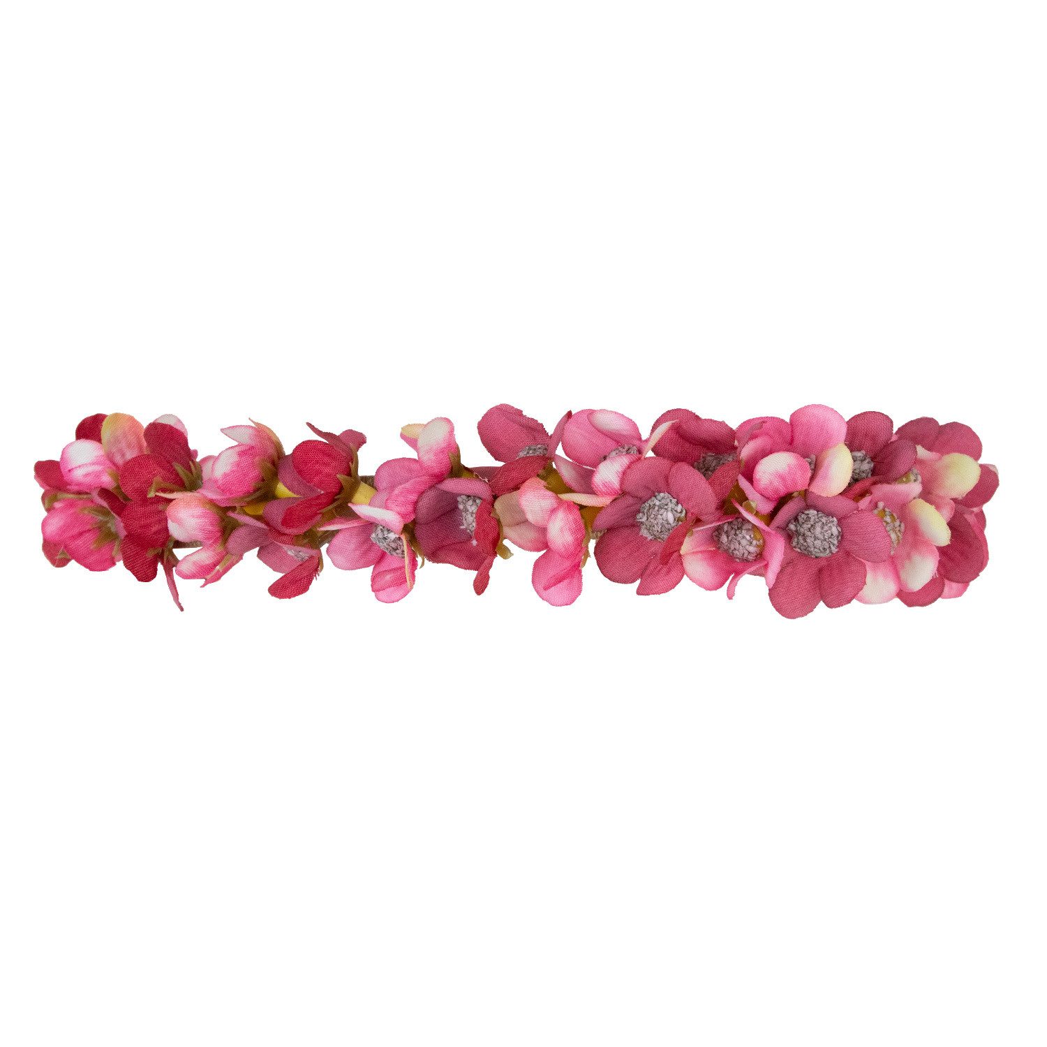 Trachtenland Haarreif Blumen Haarreif "Elfe" - Schmaler Blütenkranz Haarschmuck Hochzeit