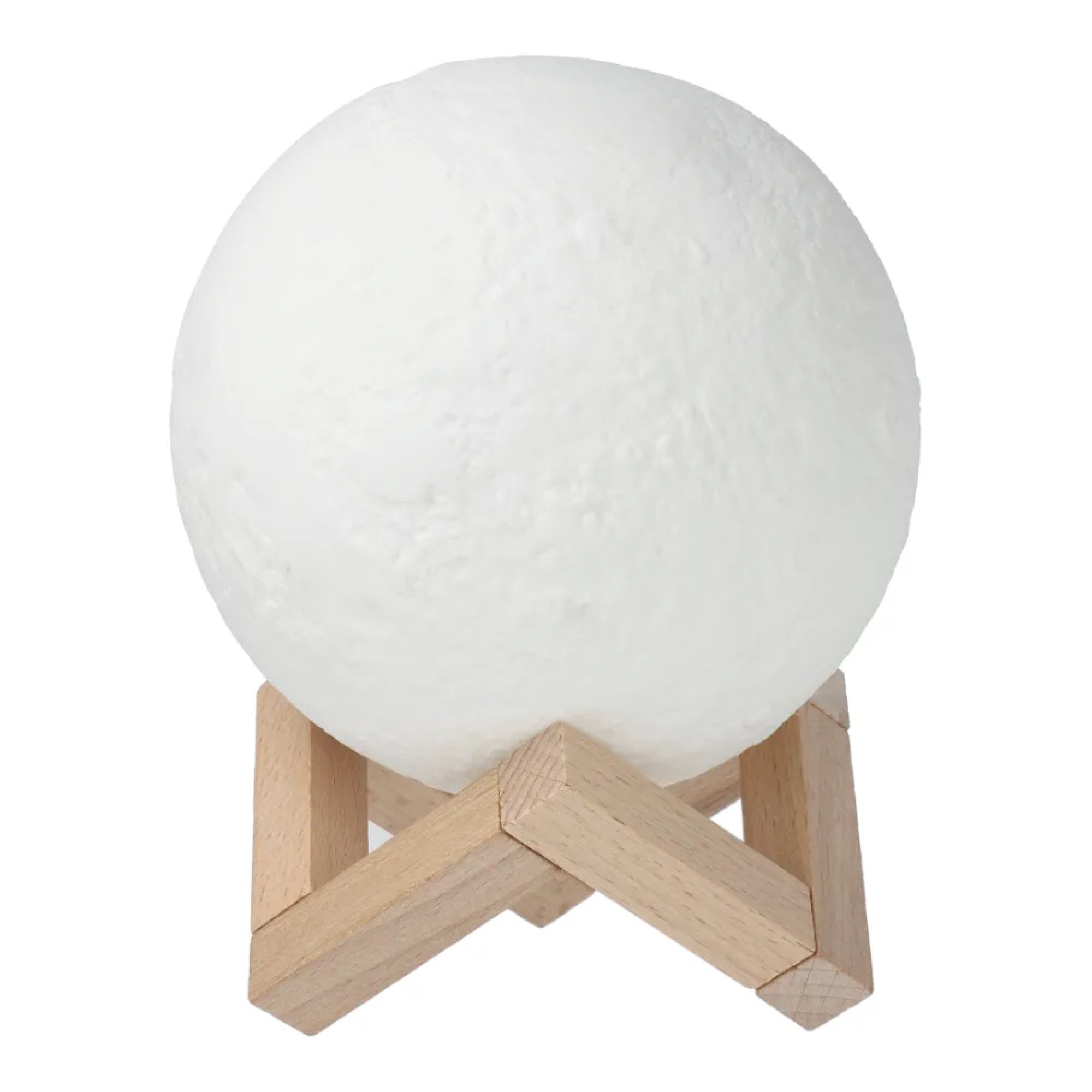 COFI 1453 Увлажнитель воздуха Tischlampe / Увлажнитель воздуха Mondförmig 880 ml mit Holzständer
