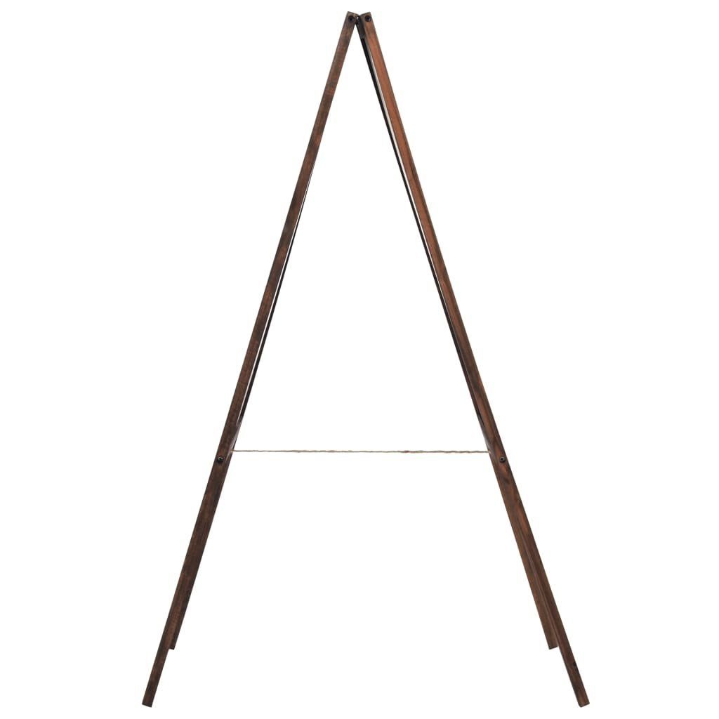 Doppelseitig Zedernholz Wandtafel Tafel Kundenstopper Freistehend 40×60cm vidaXL