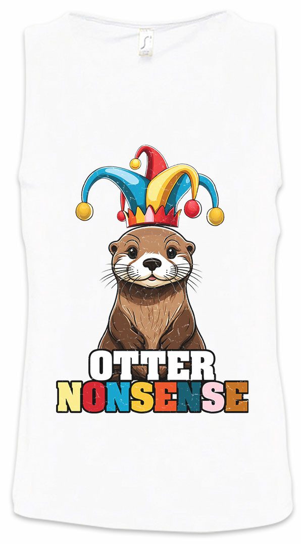 Urban Backwoods Tanktop Otter Nonsense Ärmelloses T-Shirt Other Slogan Wildlife lontra Nutria Fischotter Seeotter Viral Meme