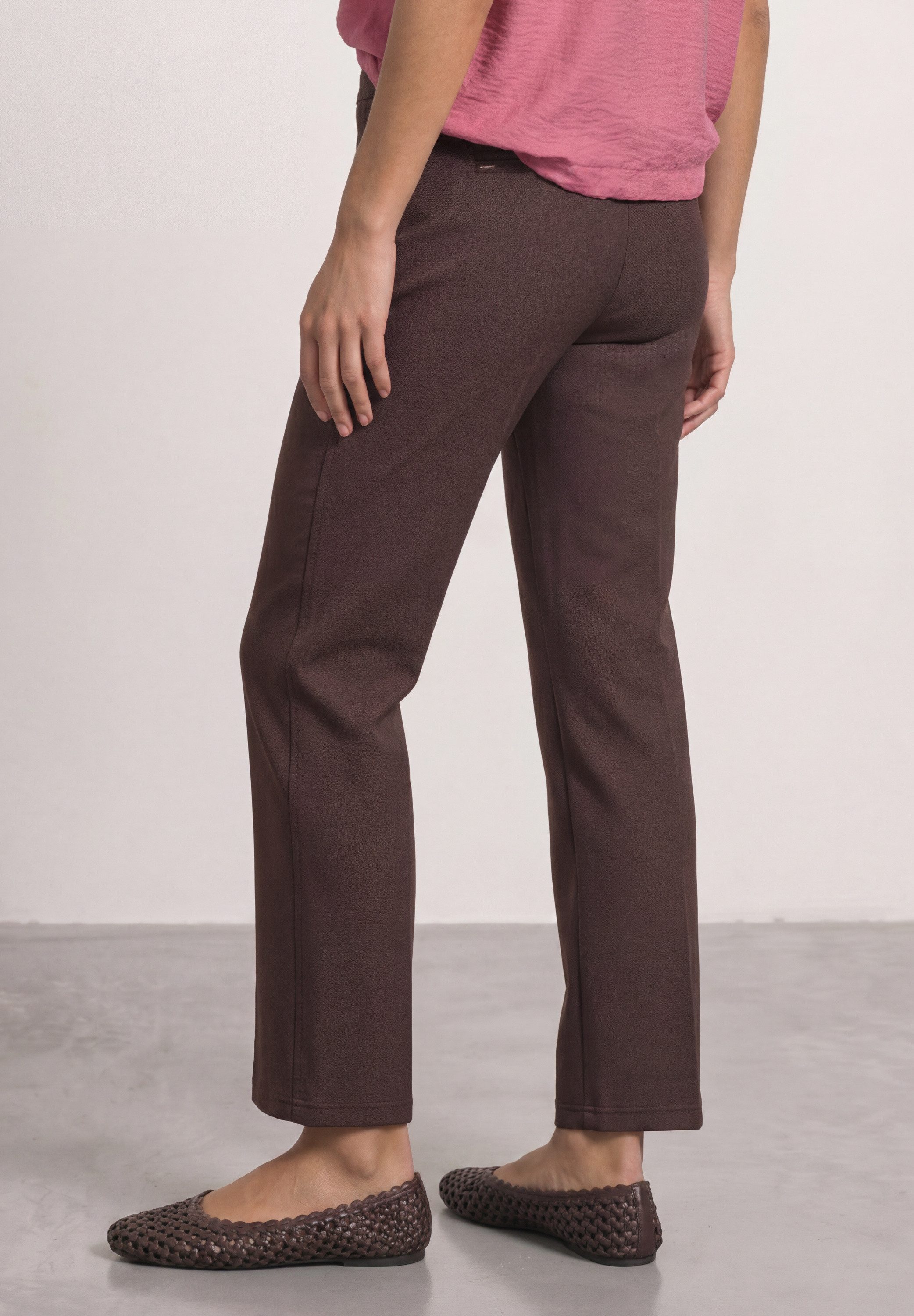 STREET ONE Jerseyhose Style Amalia mit Gummizug und Stretch / Viskose