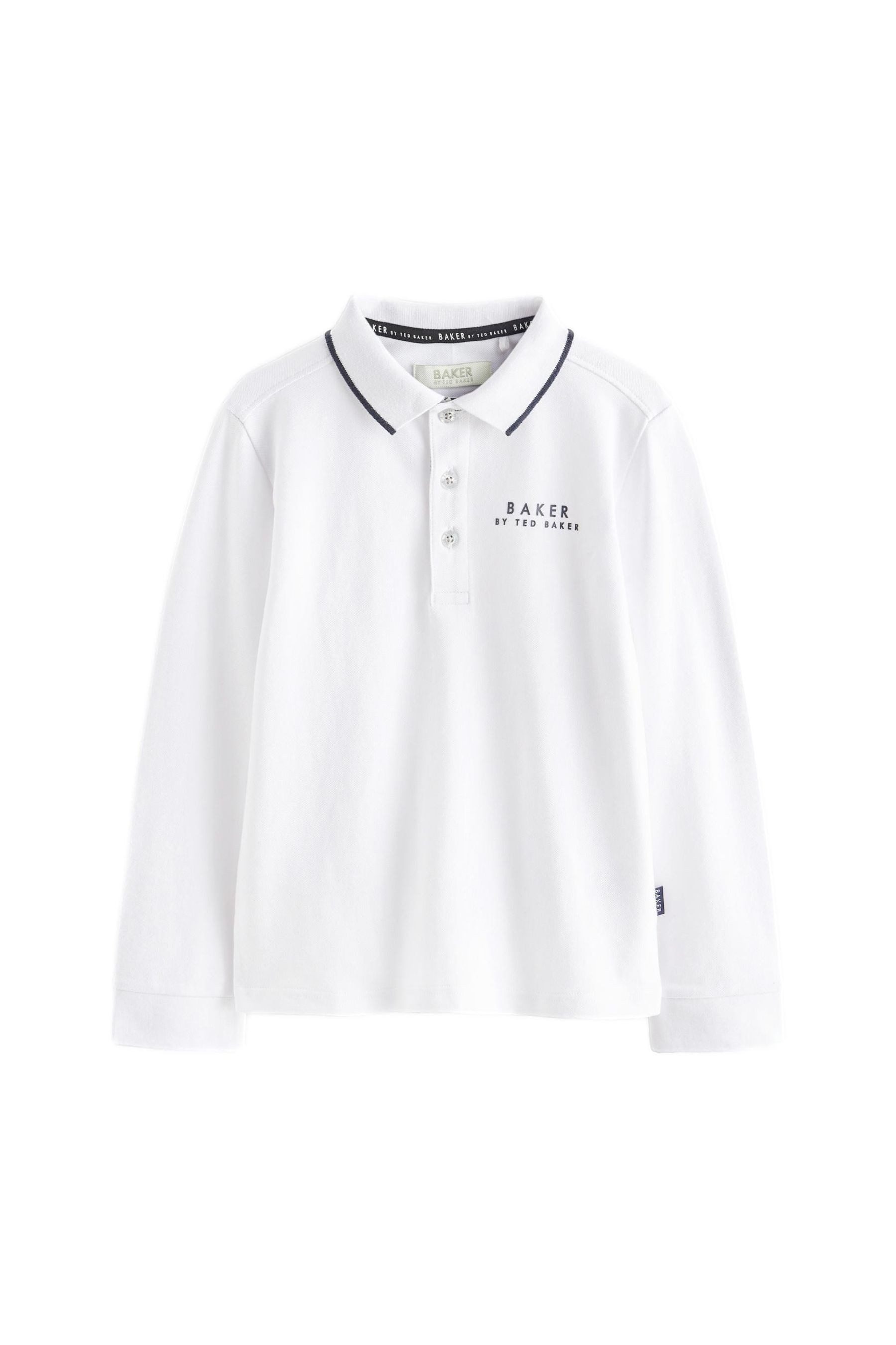 Baker by Ted Baker Langarm-Poloshirt Baker by Ted Baker Langarm-Poloshirt (1-tlg)