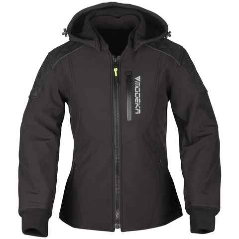 Modeka Motorradjacke Modeka Clarke Lady Softshelljacke schwarz 34