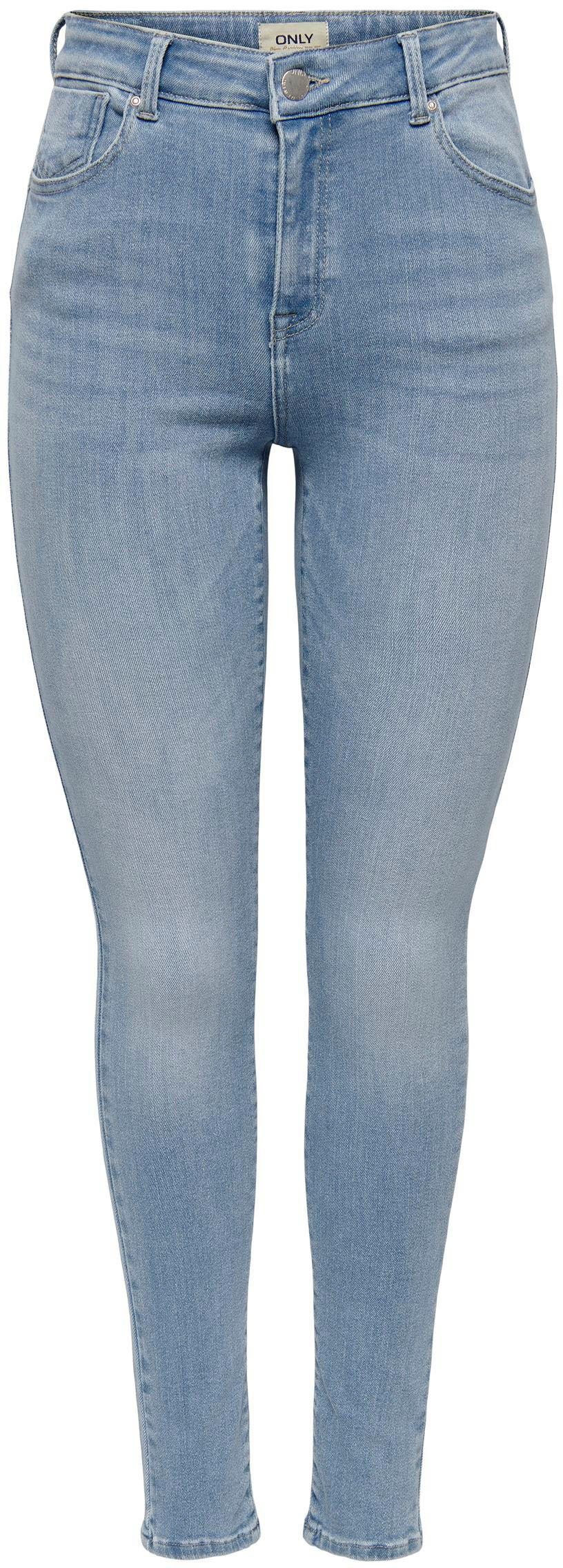 Skinny-fit-Jeans ONLPOWER MID PUSH UP SK DNM AZG944 NOOS