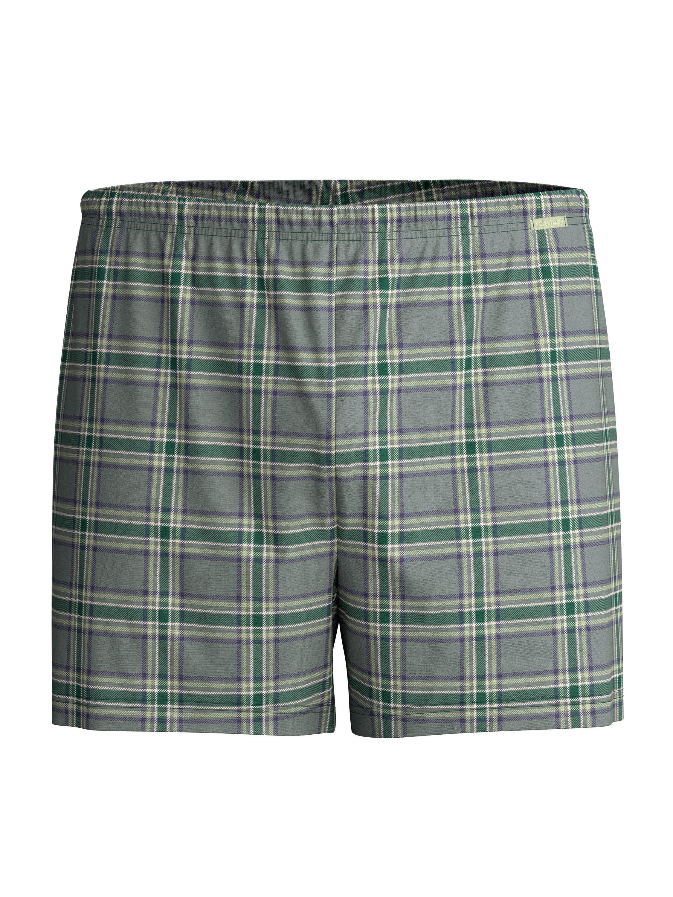 CALIDA Boxershorts Prints Herren (1-St) weich, locker geschnitten und formstabil
