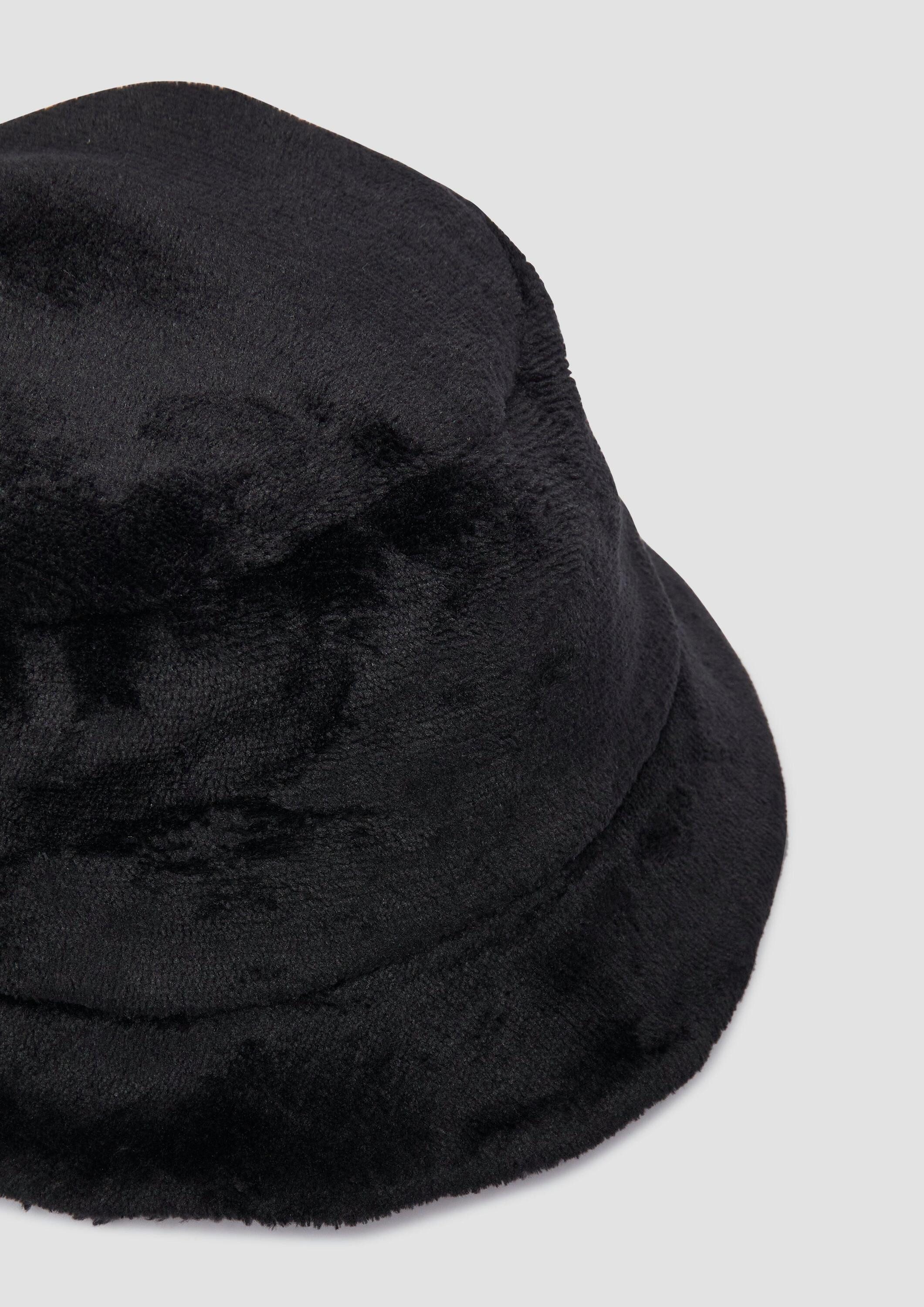 s.Oliver Filzhut Hut  Bucket-Wendehut aus Plüsch