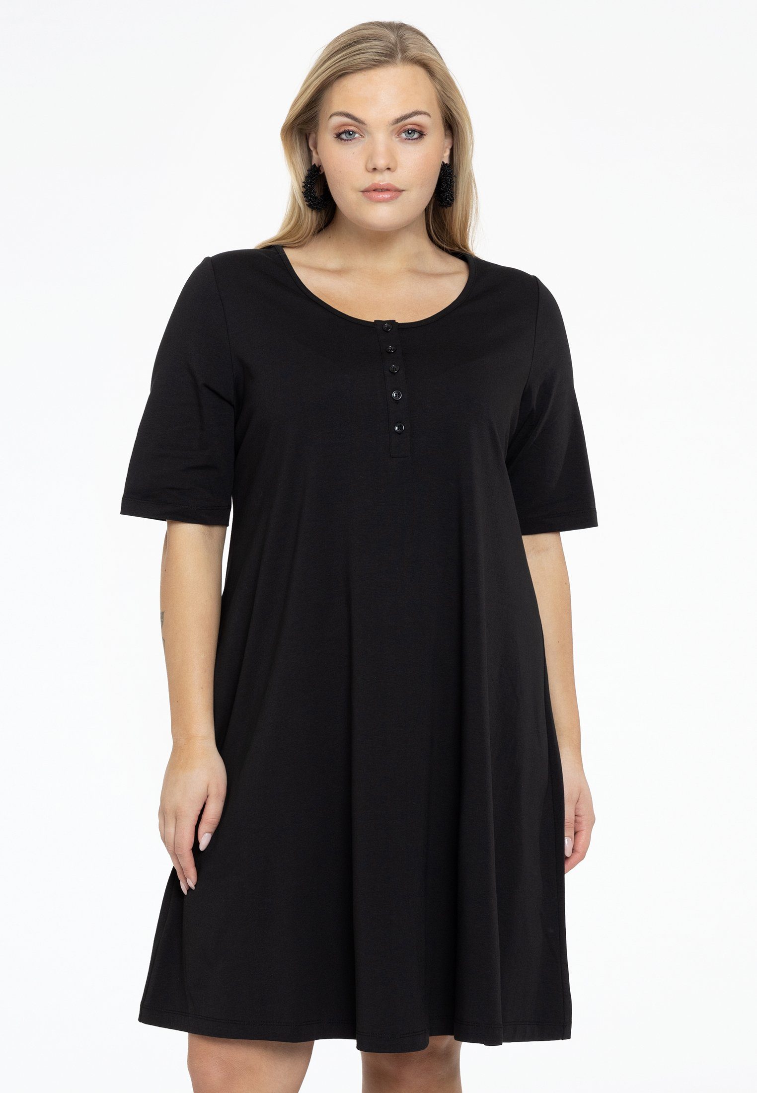 YOEK A-Linien-Kleid Damen Kleid Große Größen günstig online kaufen