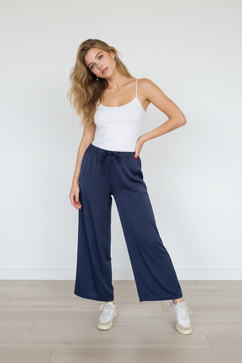 Zuckerwatte 7/8-Hose SILK TOUCH