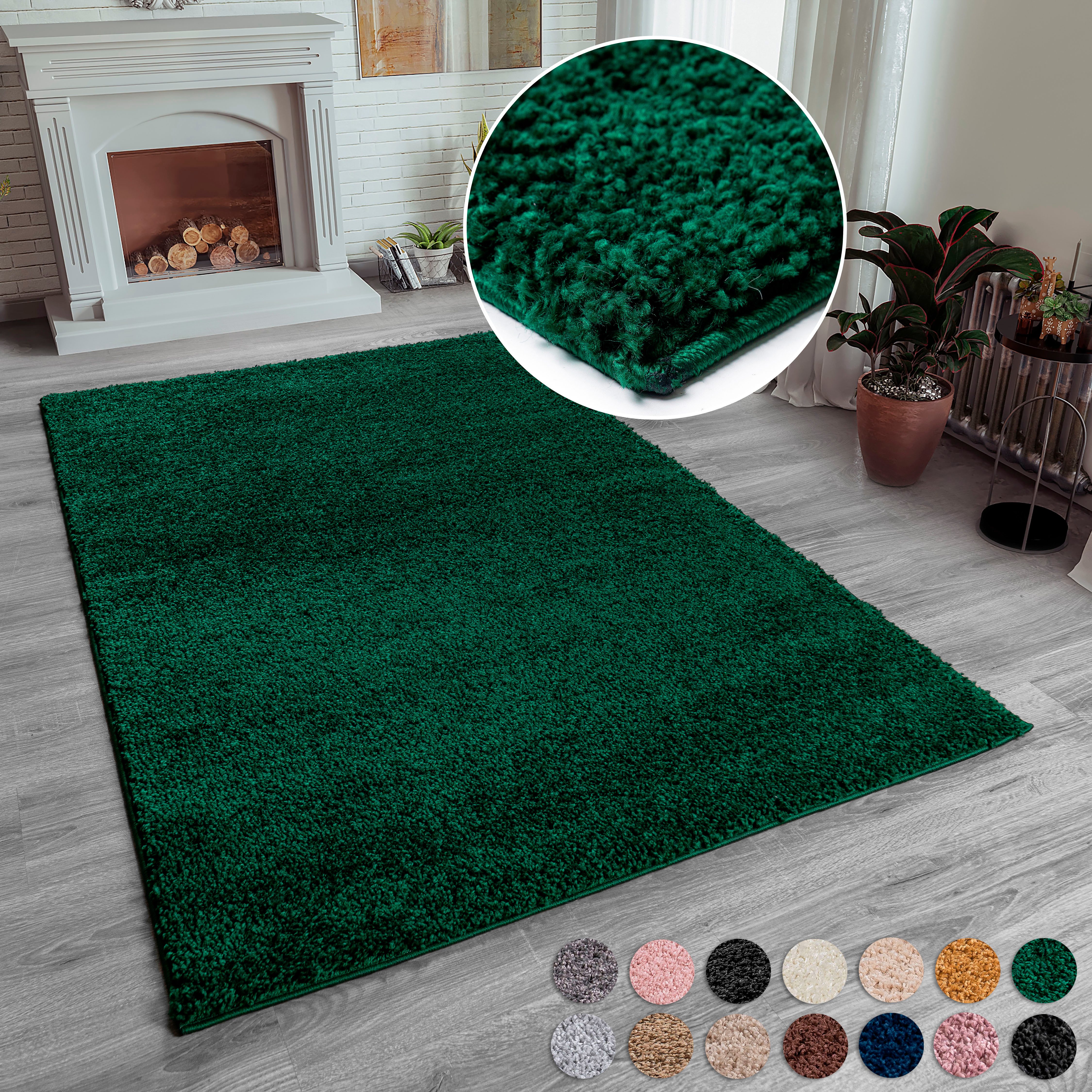 OTTO home Hochflor-Teppich Viva Shaggy, in Standard- und Premium-Qualität, günstig online kaufen