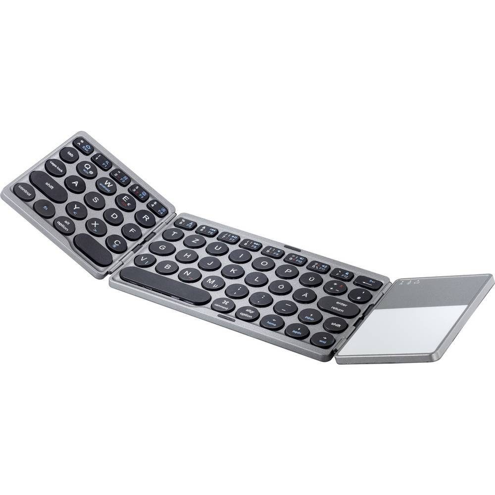 Renkforce FWK-250 Klappbare Bluetooth®-Tastatur mit Tastatur