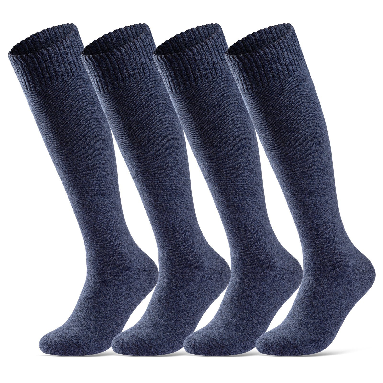 sockenkauf24 Kniestrümpfe 4 Paar Herren Thermostrümpfe günstig online kaufen