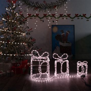 vidaXL Christbaumschmuck Weihnachtsdekoration Geschenkboxen mit 180 LEDs Indoor Outdoor (1-tlg)