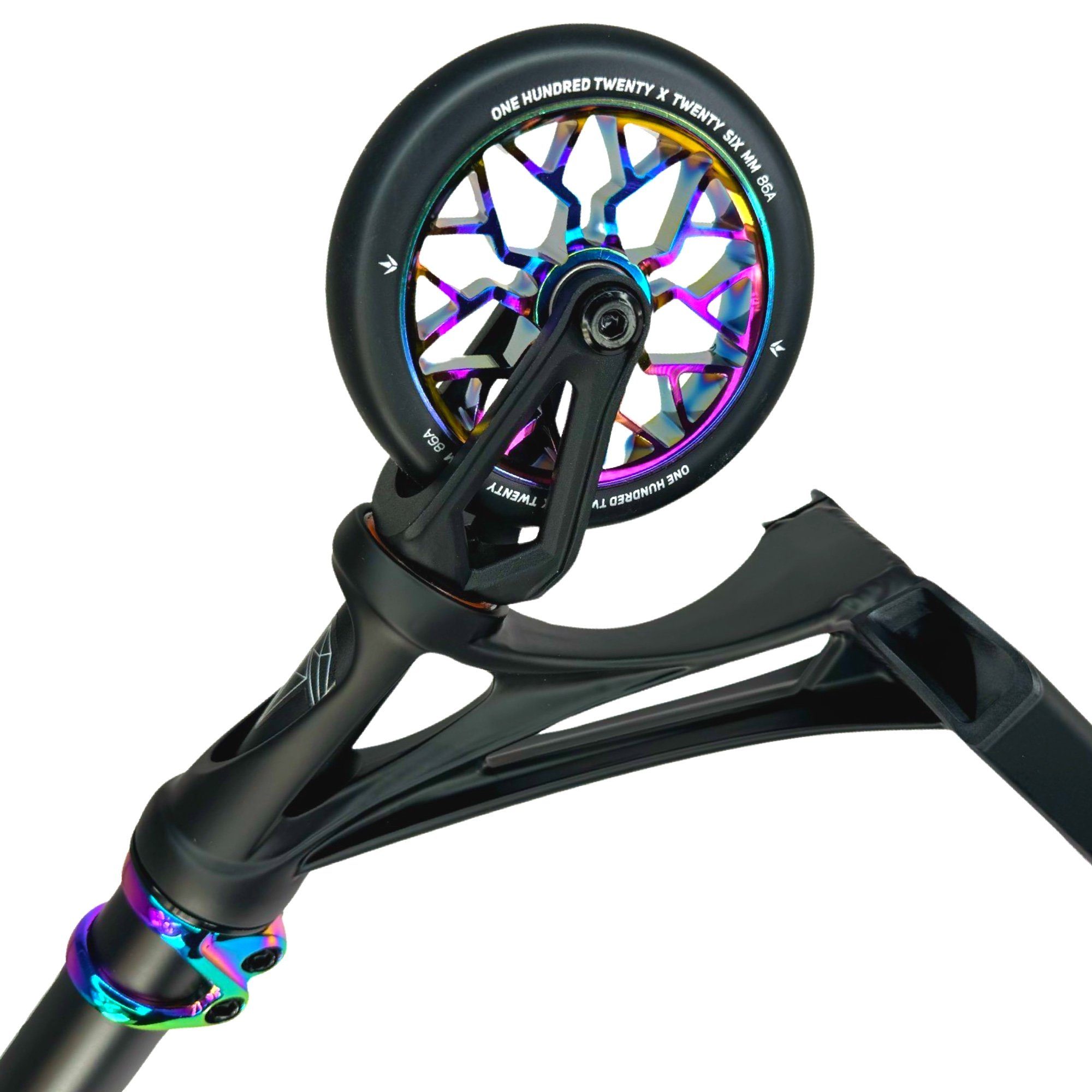 Blunt Stuntscooter Blunt Prodigy X Complete Stunt-Scooter H=86cm Park Schwarz/Neochrome