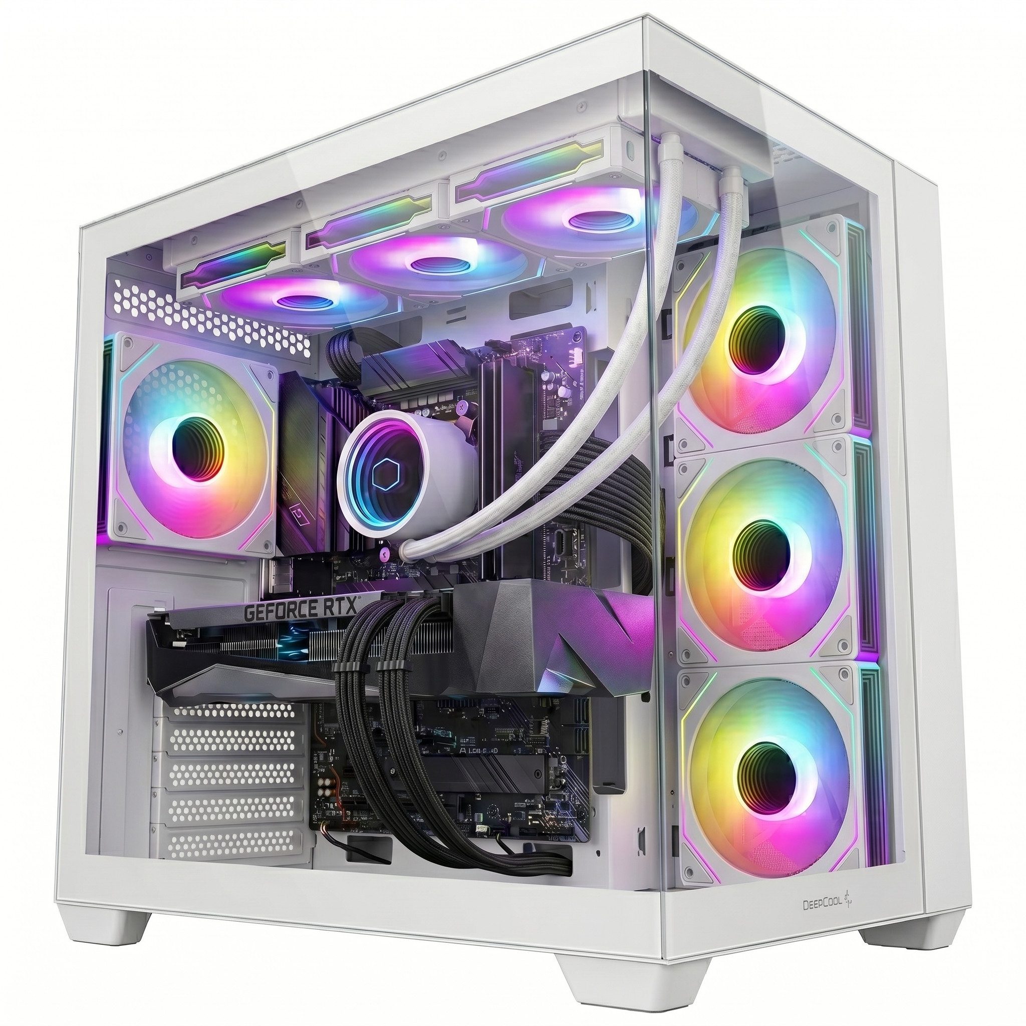 Meinpc i9-12900KF, 16-Kern mit RTX 5060 Ti 16GB und 32GB Ram Gaming-PC (Intel Core i9 12900KF, RTX 5060 Ti, 32 GB RAM, 1000 GB SSD, Wasserkühlung, RGB - Wi-Fi 6E - Windows 11 Pro)