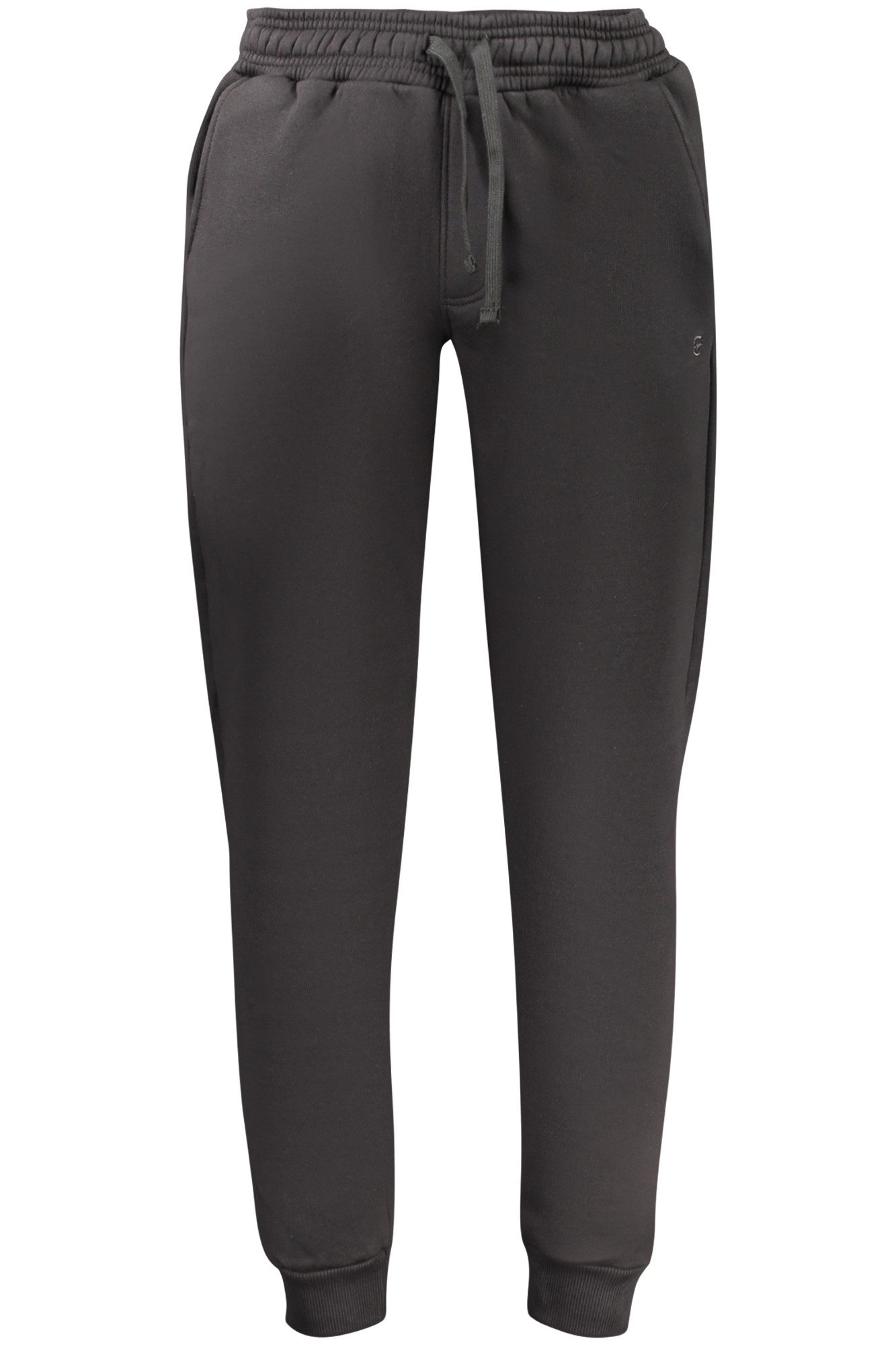 Coveri Moving 5-Pocket-Hose Herrensporthose Schwarz: Fleece, Kordelzug & 3 Taschen – Komfortabel