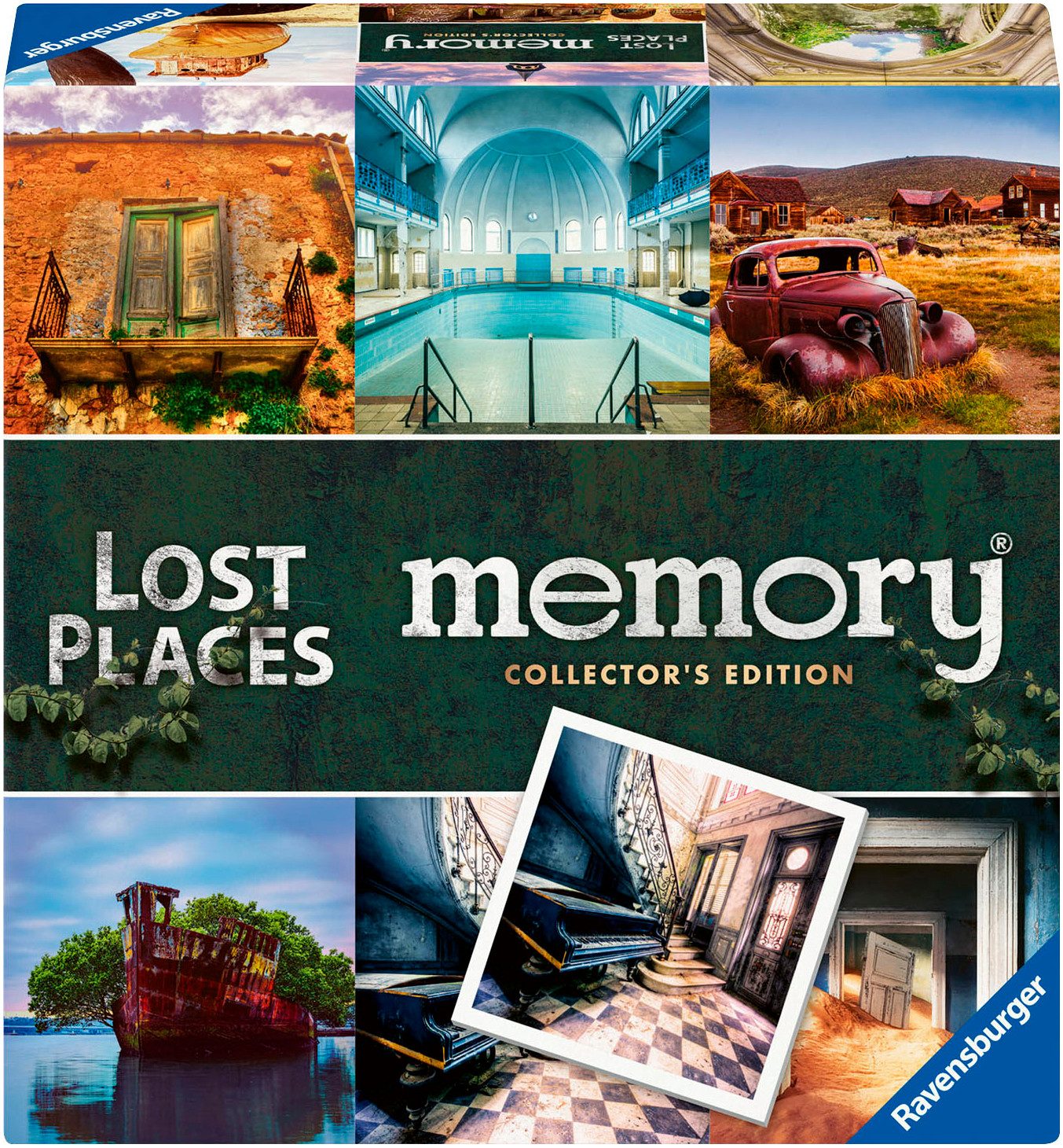 Ravensburger Spiel Collector's memory® Lost Places, Gesellschaftsspiel, Made in Europe