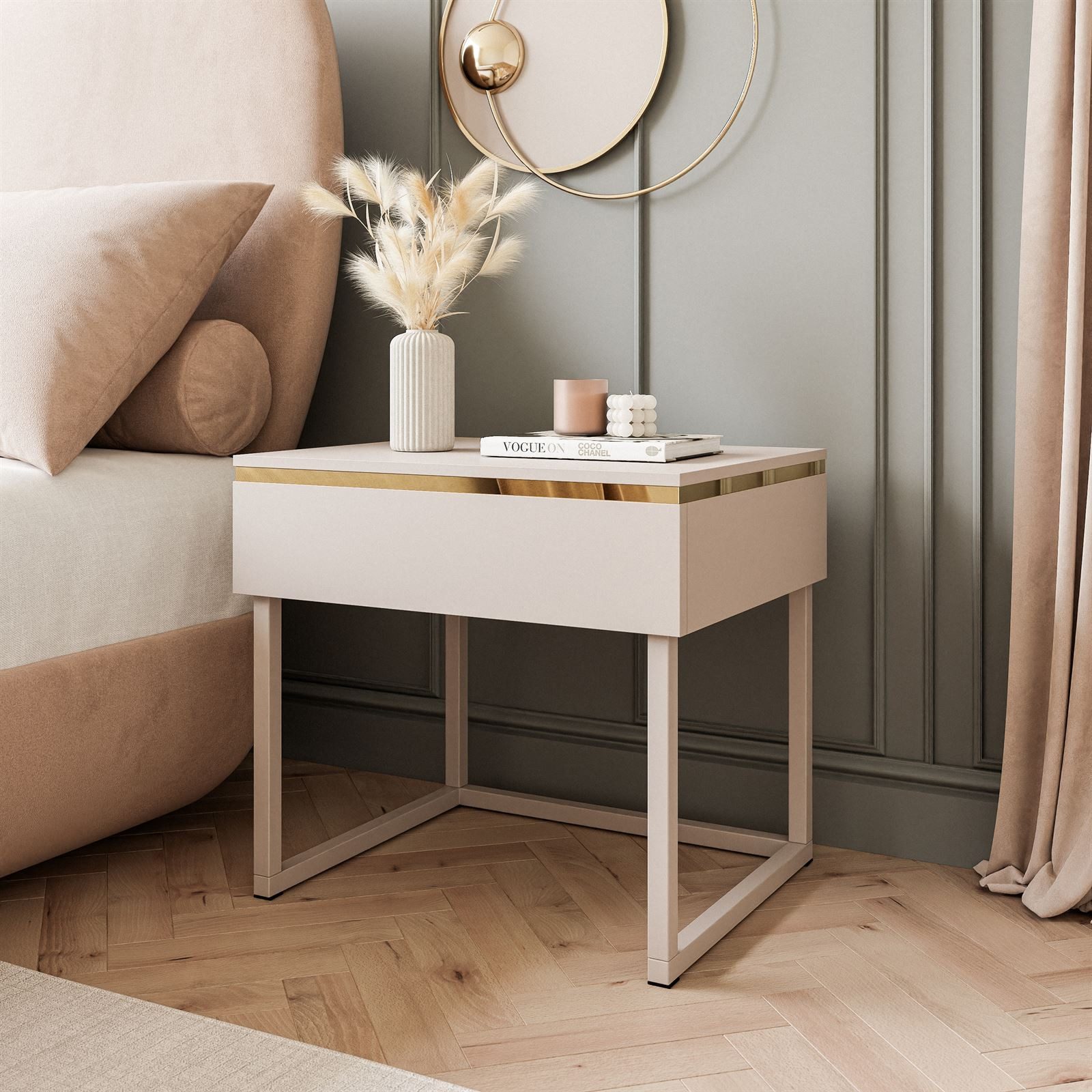 Lookway Nachttisch AURORA KASCHMIR auf einem Gestell günstig online kaufen