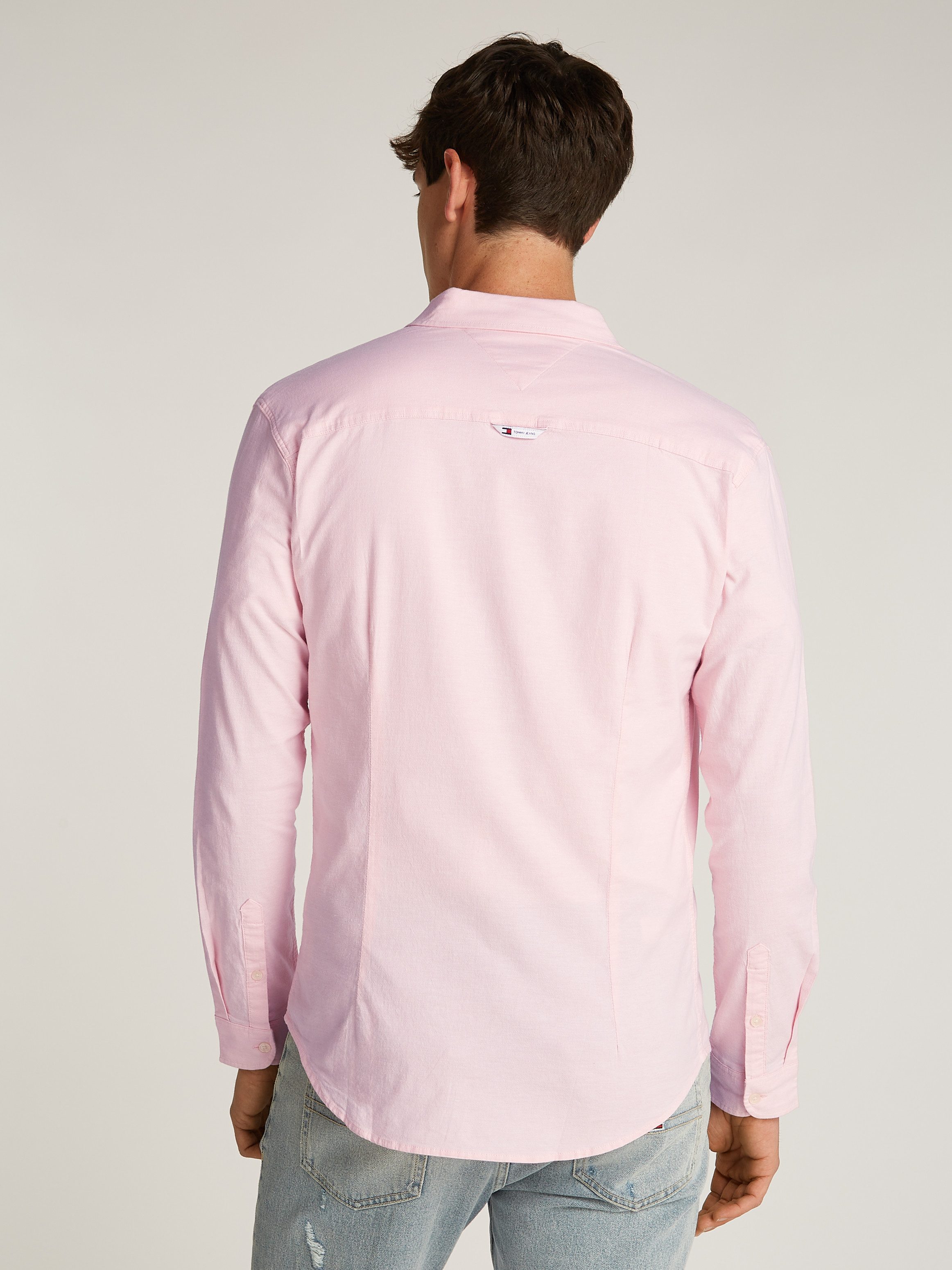 Tommy Jeans Langarmhemd TJM Slim Stretch günstig online kaufen