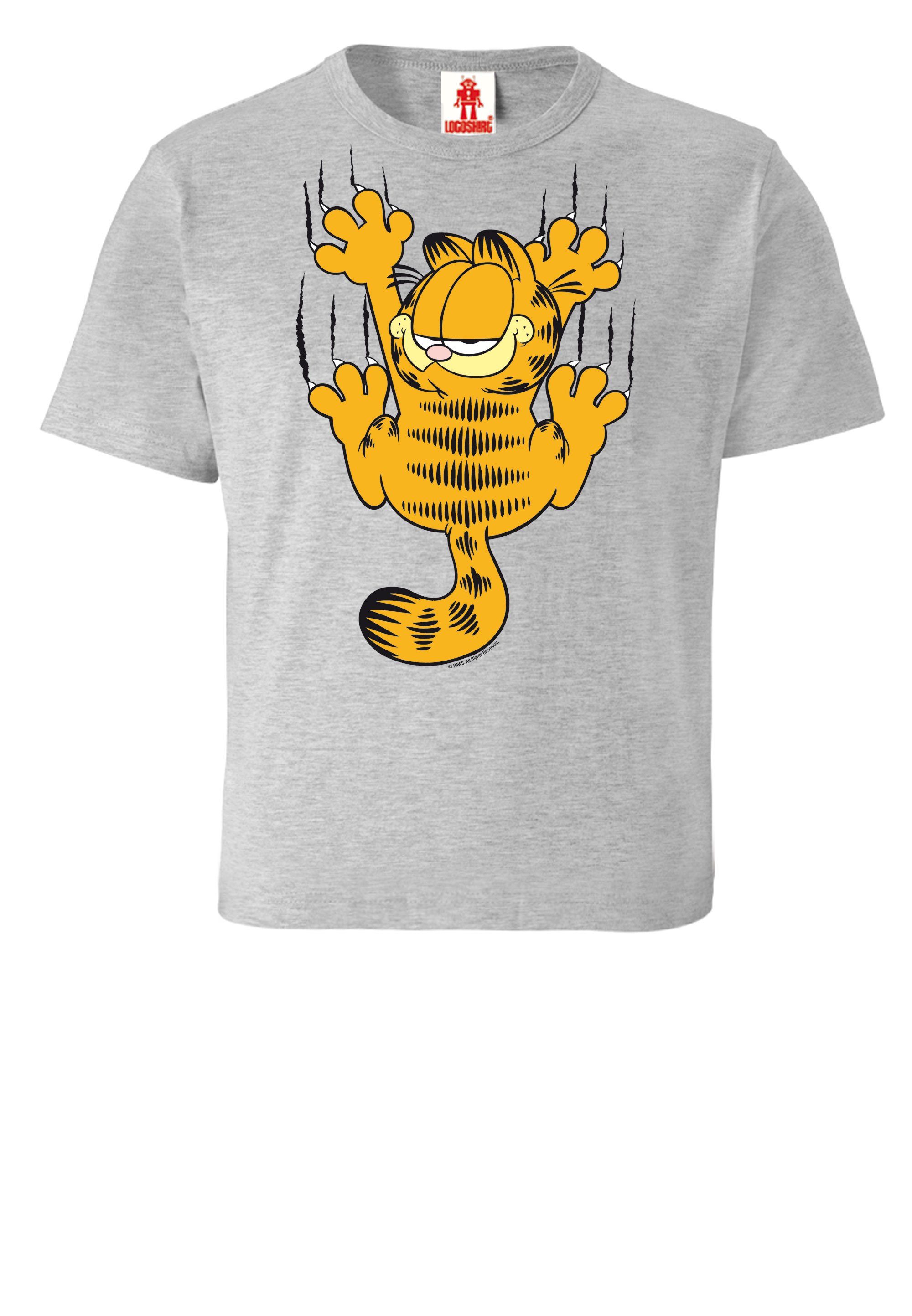 witzigem mit Print Garfield T-Shirt LOGOSHIRT