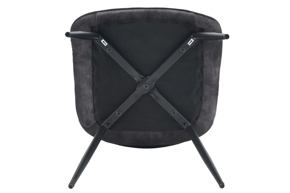 riess-ambiente Esszimmerstuhl ROADSTAR grau / schwarz günstig online kaufen