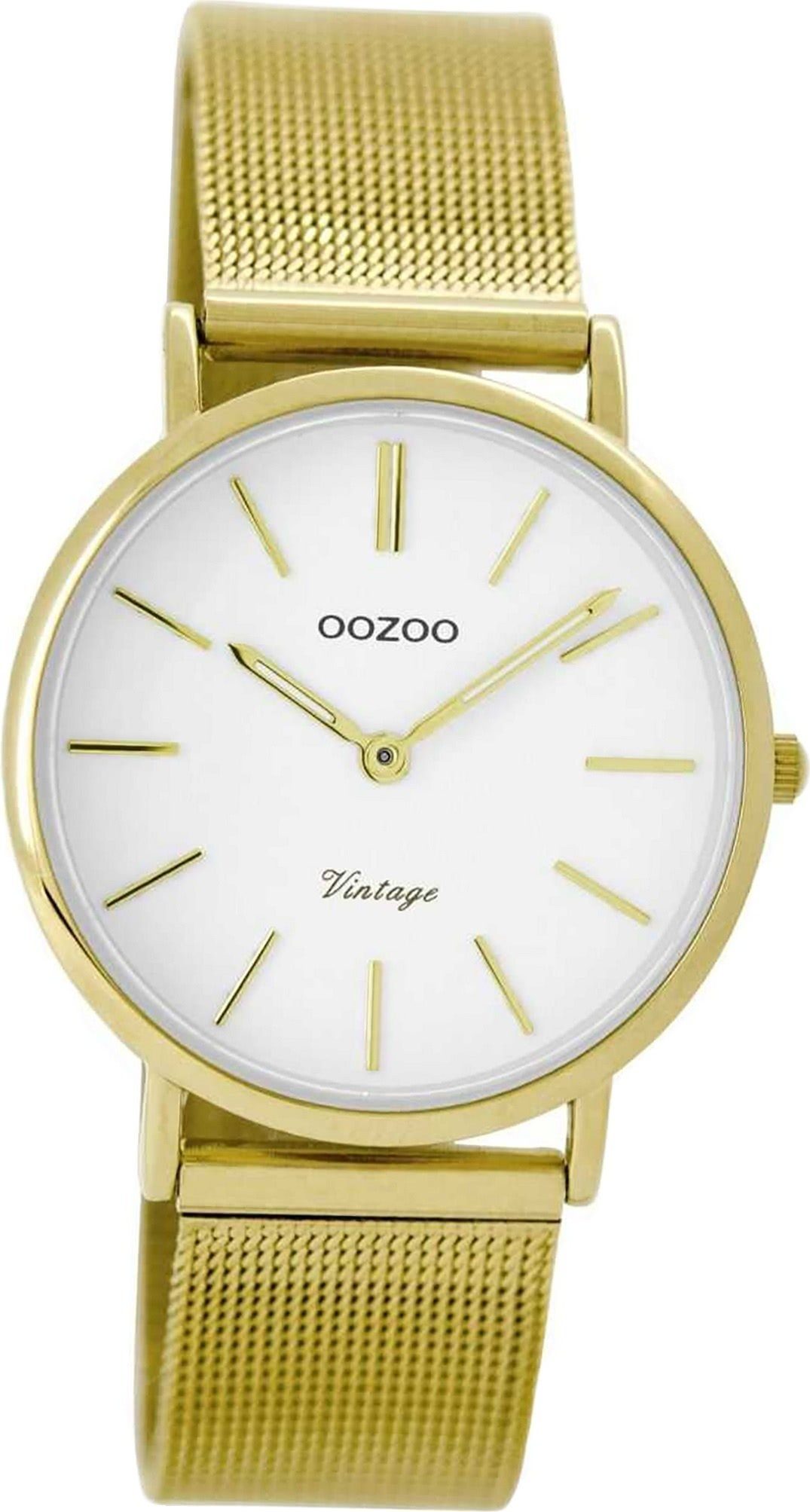 OOZOO Quarzuhr »D2UOC8875 Oozoo Metall Damen Uhr C8875 Quarzuhr«,  (Quarzuhr), Damenuhr mit Metallarmband, rundes Gehäuse, mittel (ca. 32mm),  Fashion-Style online kaufen | OTTO