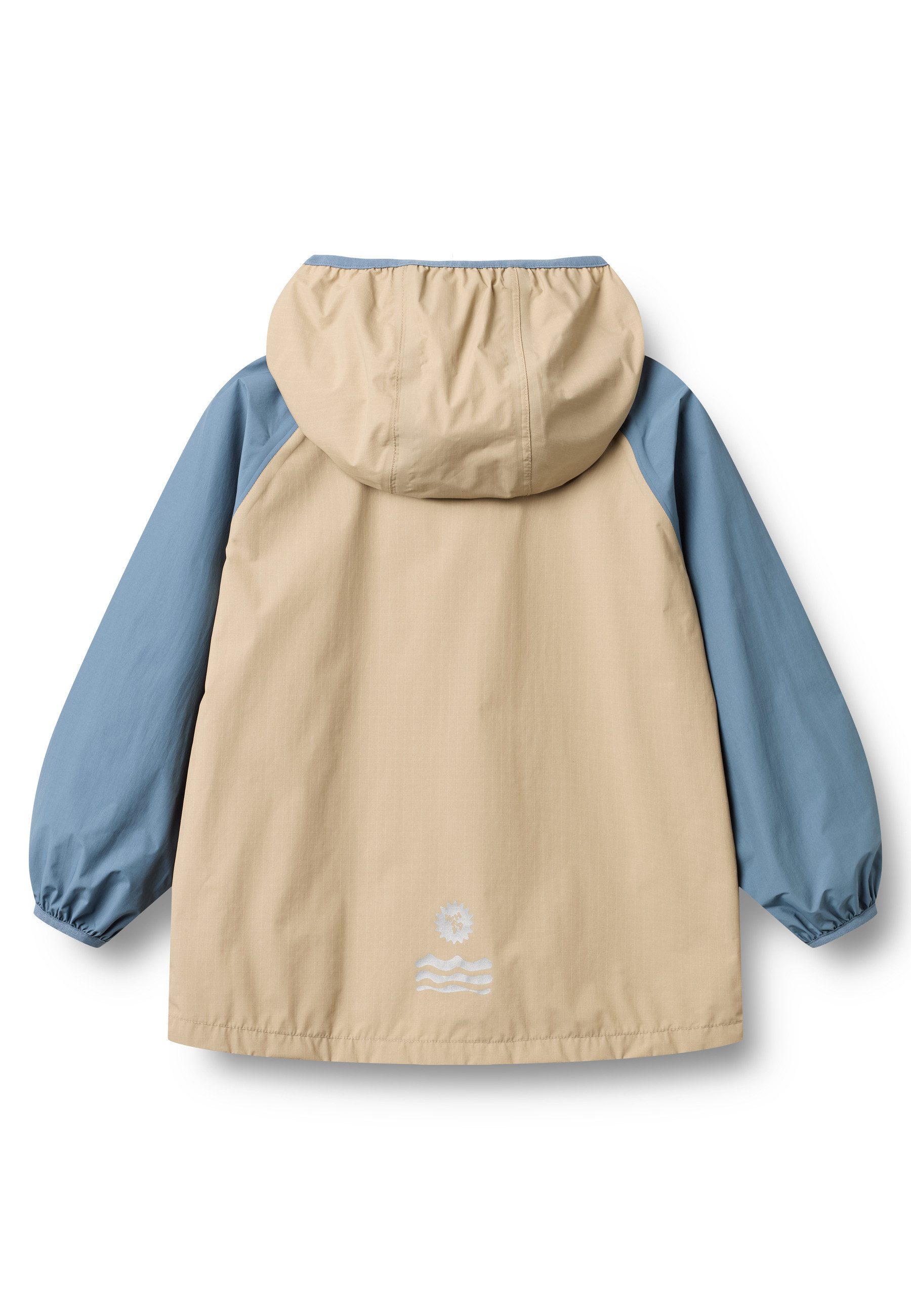 WHEAT Outdoorjacke WHEAT Lightweight Shell Jacket Himmel (1-St) reflektierend