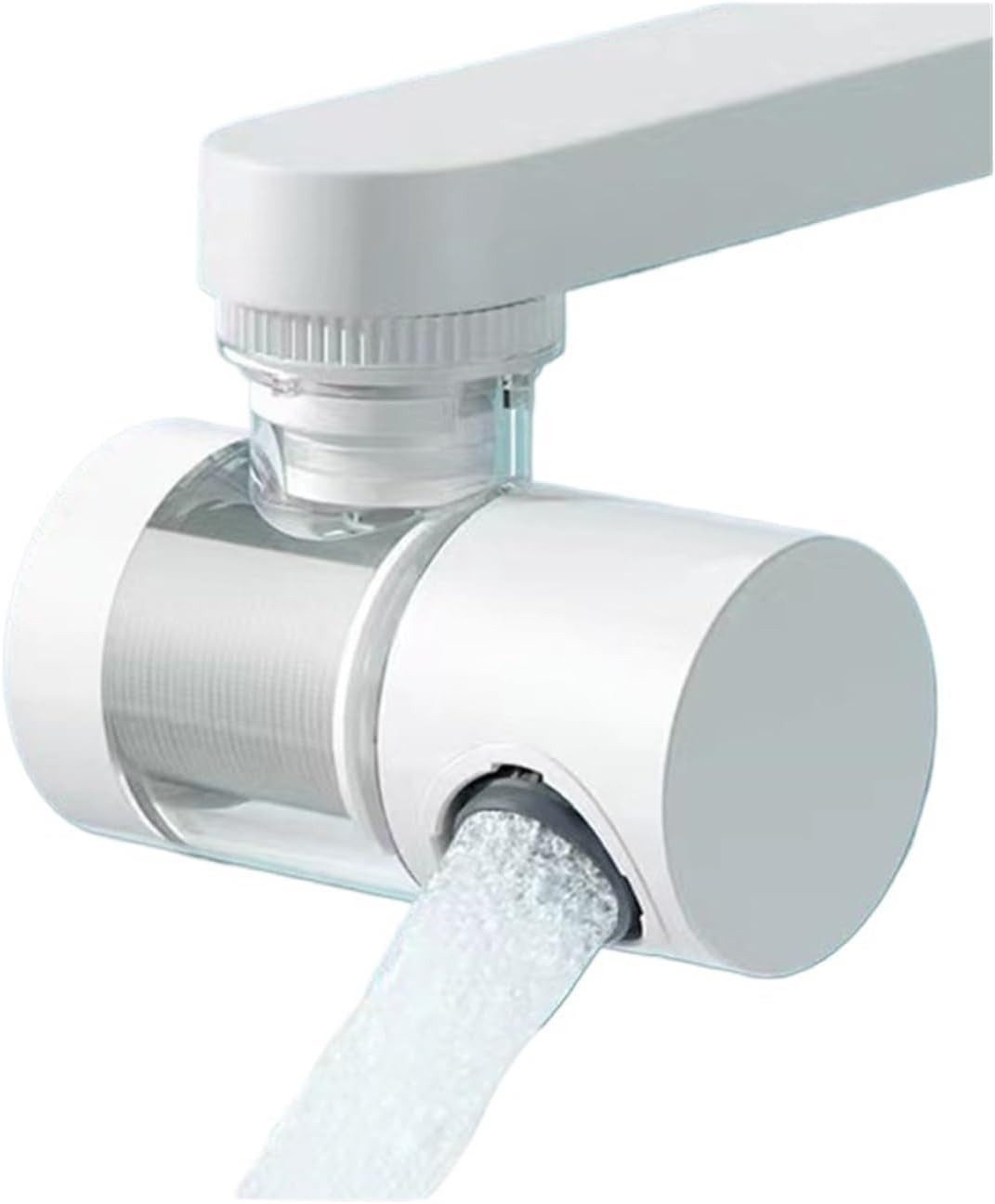 AURIVION Wasserhahnfilter Wasserhahnfilter Wasserhahn Filter Spritzwassergeschützt, Zubehör für Geeignet für verschiedene Spülbeckentypen und Kücheneinrichtungen., 720° Drehbarer Wasserreiniger Filterung