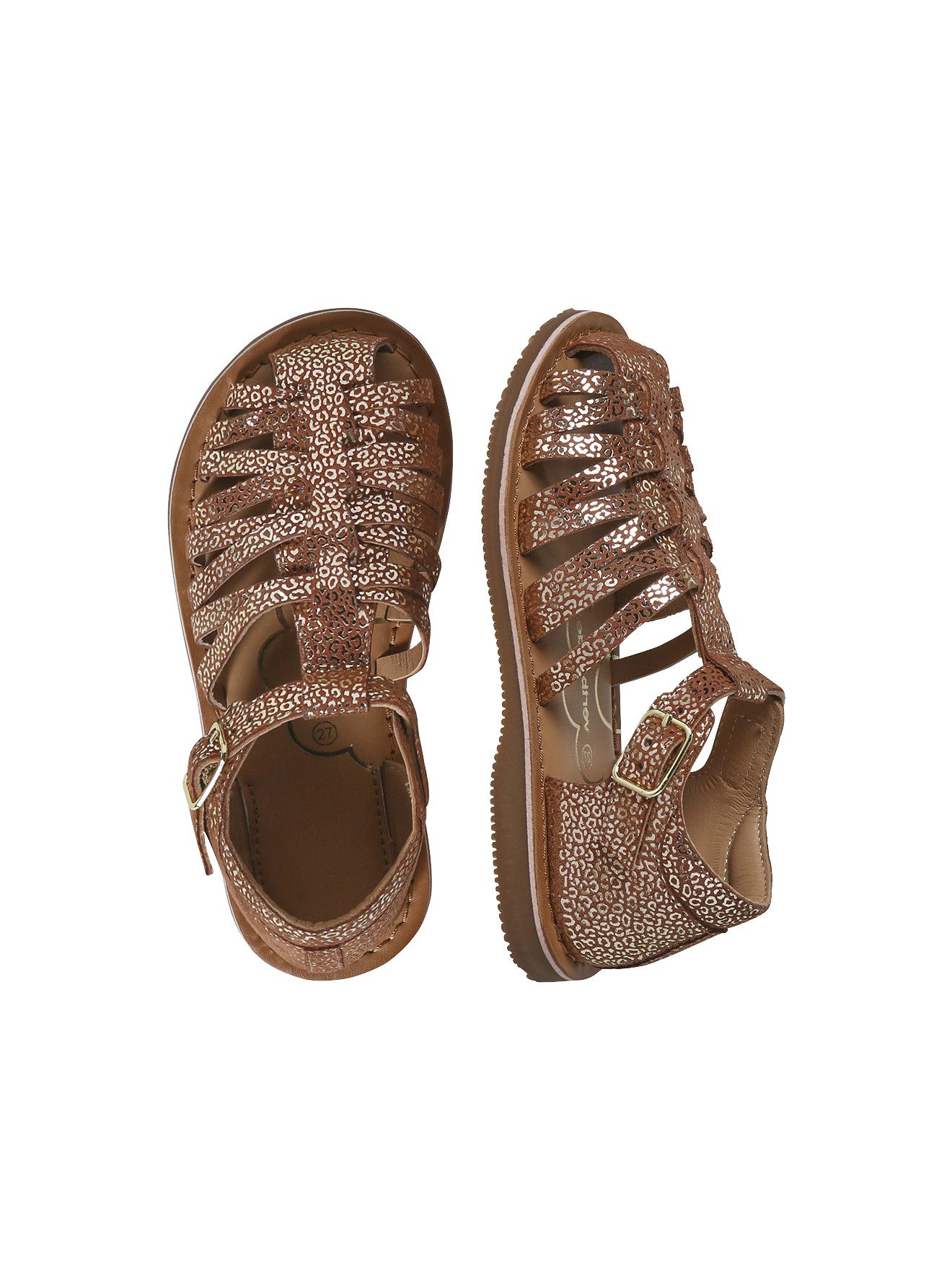 Kinder Riemchen-Sandalen mit Anziehtrick Sandale