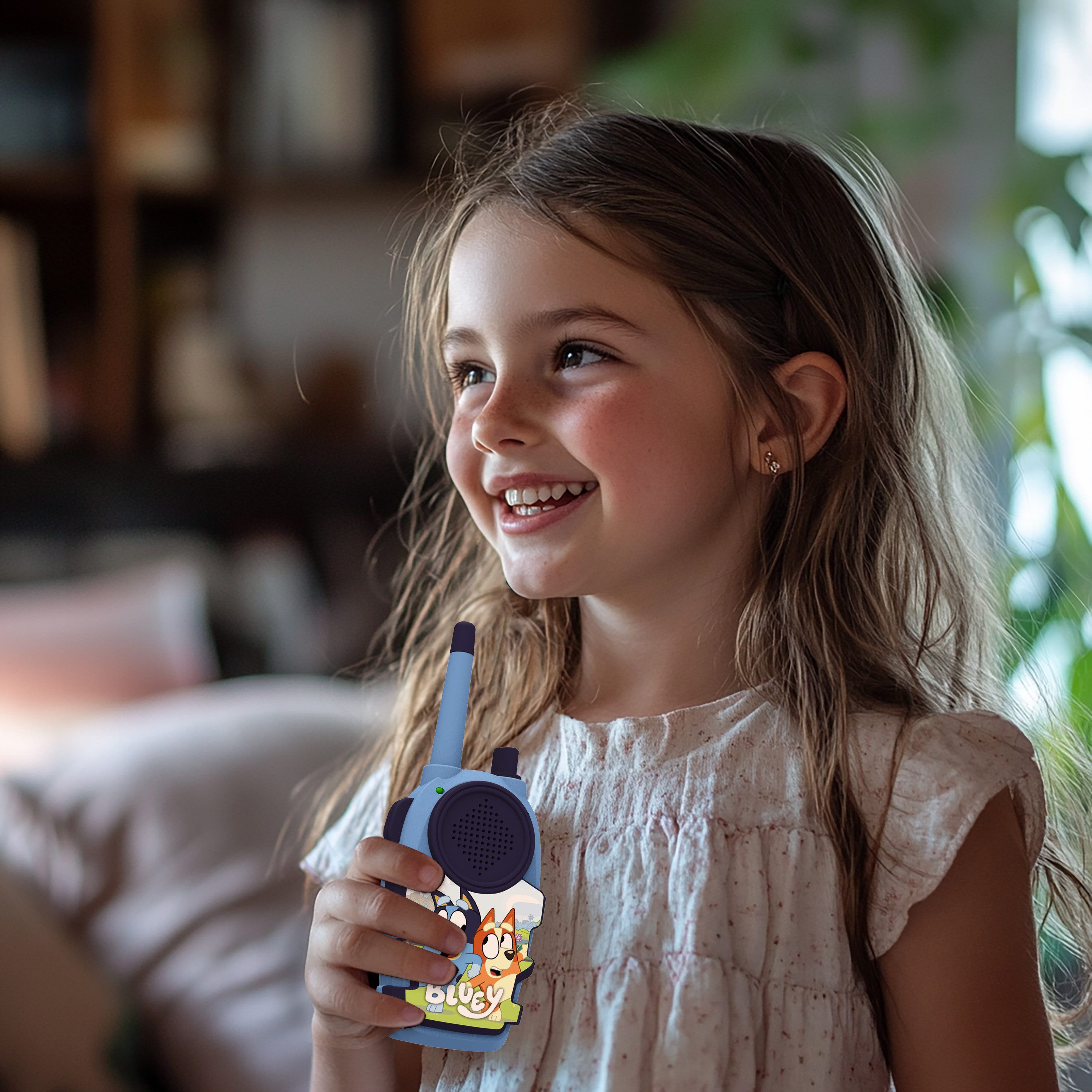 OTL Walkie Talkie Bluey Walkie Talkie Set für Kinder, (Set, Das Set besteht aus insgesamt 2 Walkie Talkies), kindgerecht