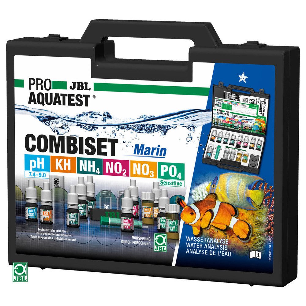JBL GmbH & Co. KG Aquarium-Wassertest ProAquaTest Combi Set Marin von JBL GmbH & Co. KG