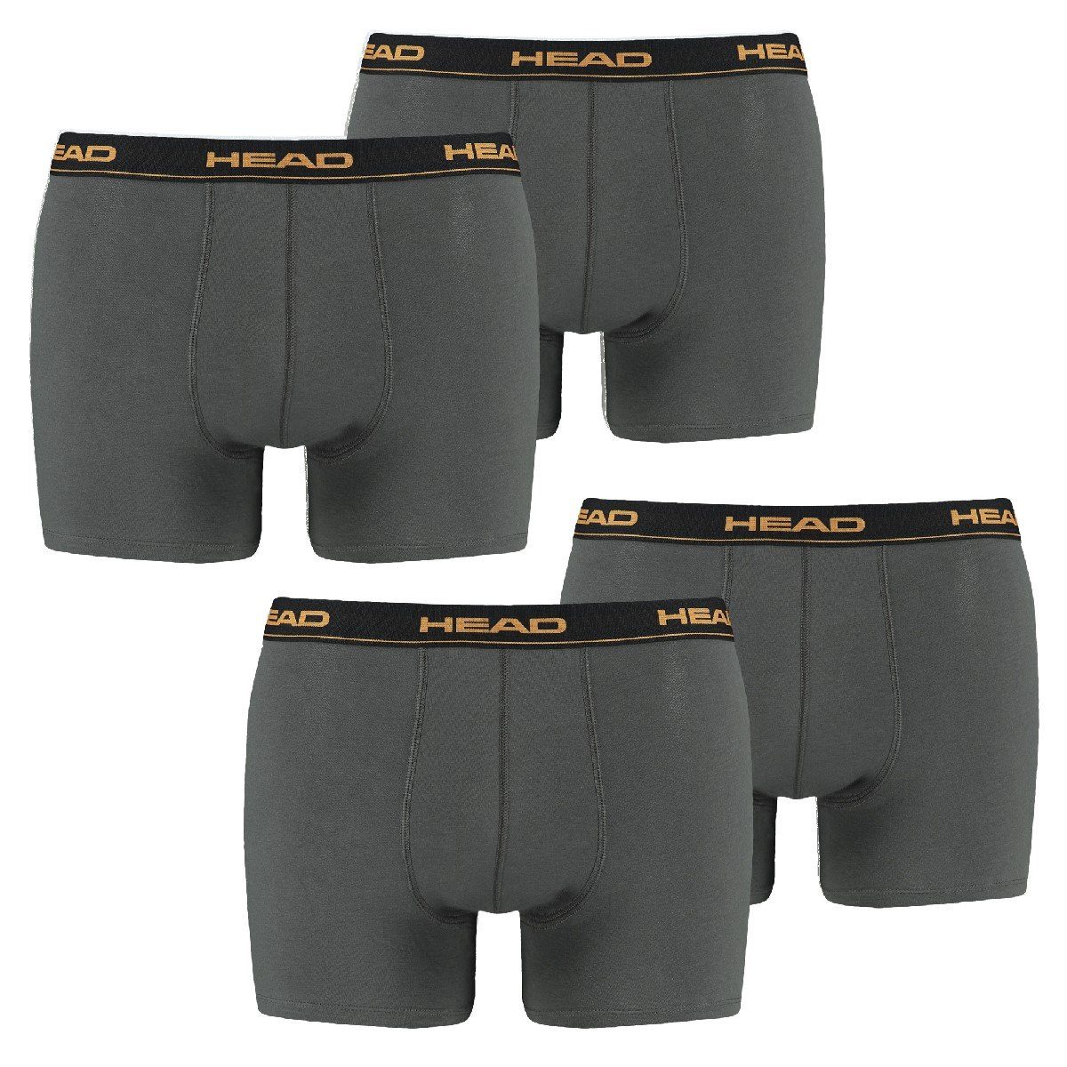 Boxershorts 4 - 4er-Pack) 862 er (4-St., dark shadow Pack Head Boxer