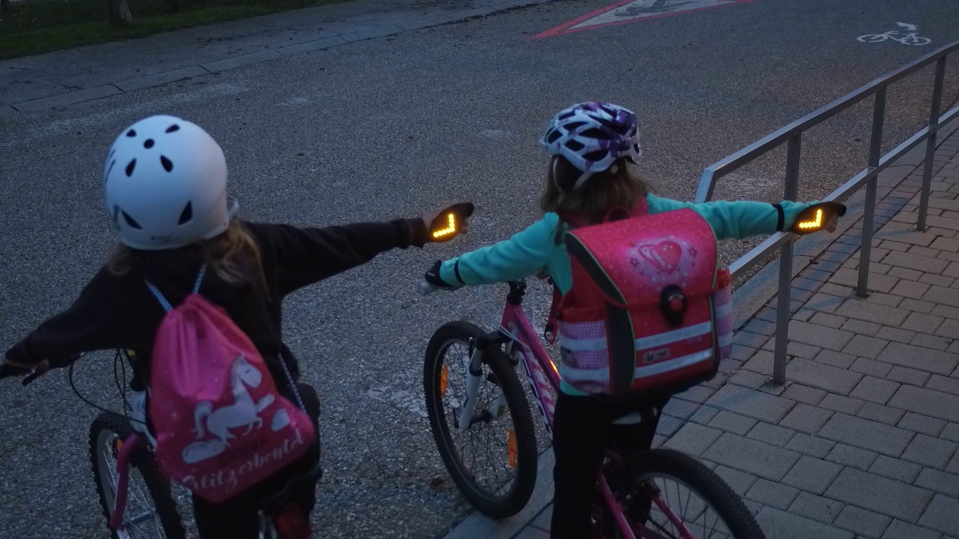 Thermo Fahrradhandschuhe Handblinker flash2bsafe (2-St)