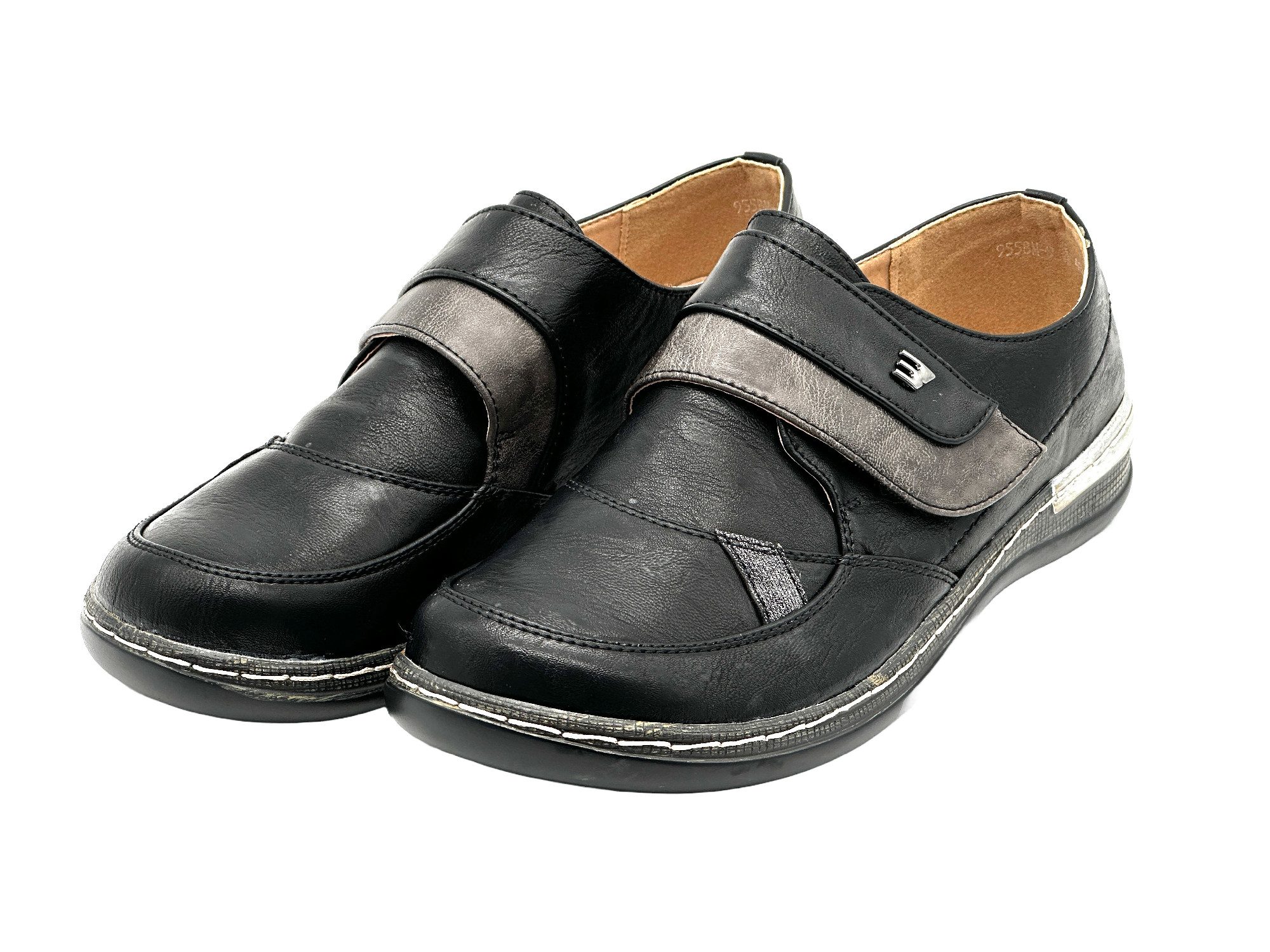Nowaland Bequemer Damen Freizeitschuh mit Klettverschluss Klettschuh Komfortabel – Einfach zu tragen – Pflegeleicht – Bild 2 von 4
