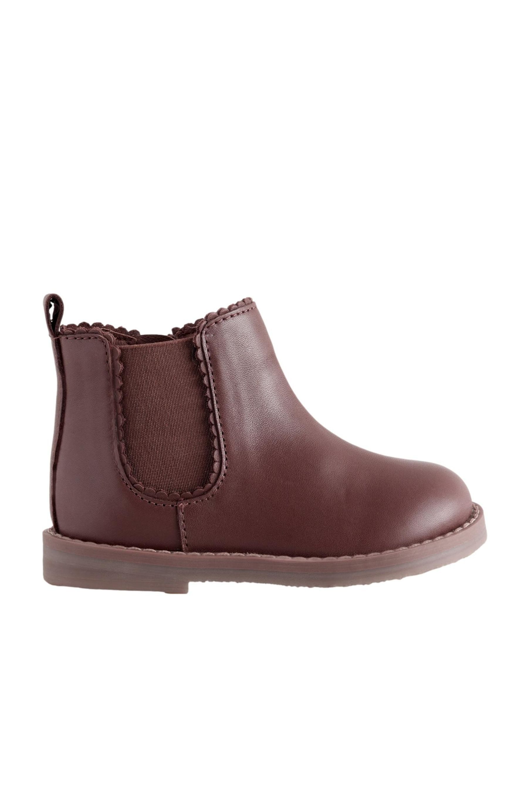 Chelsea-Stiefeletten aus Leder Stiefelette