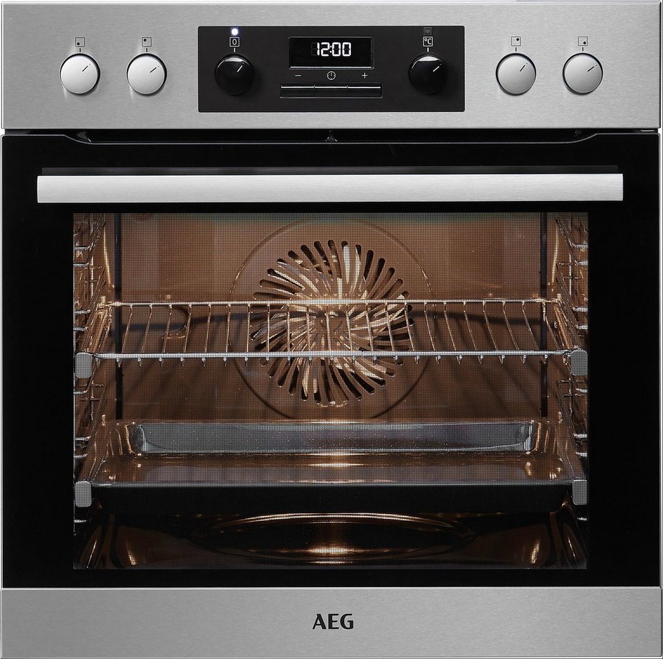 AEG Induktions Herd-Set EEB331010M, mit Backauszug, Hob²Hood - Funktion