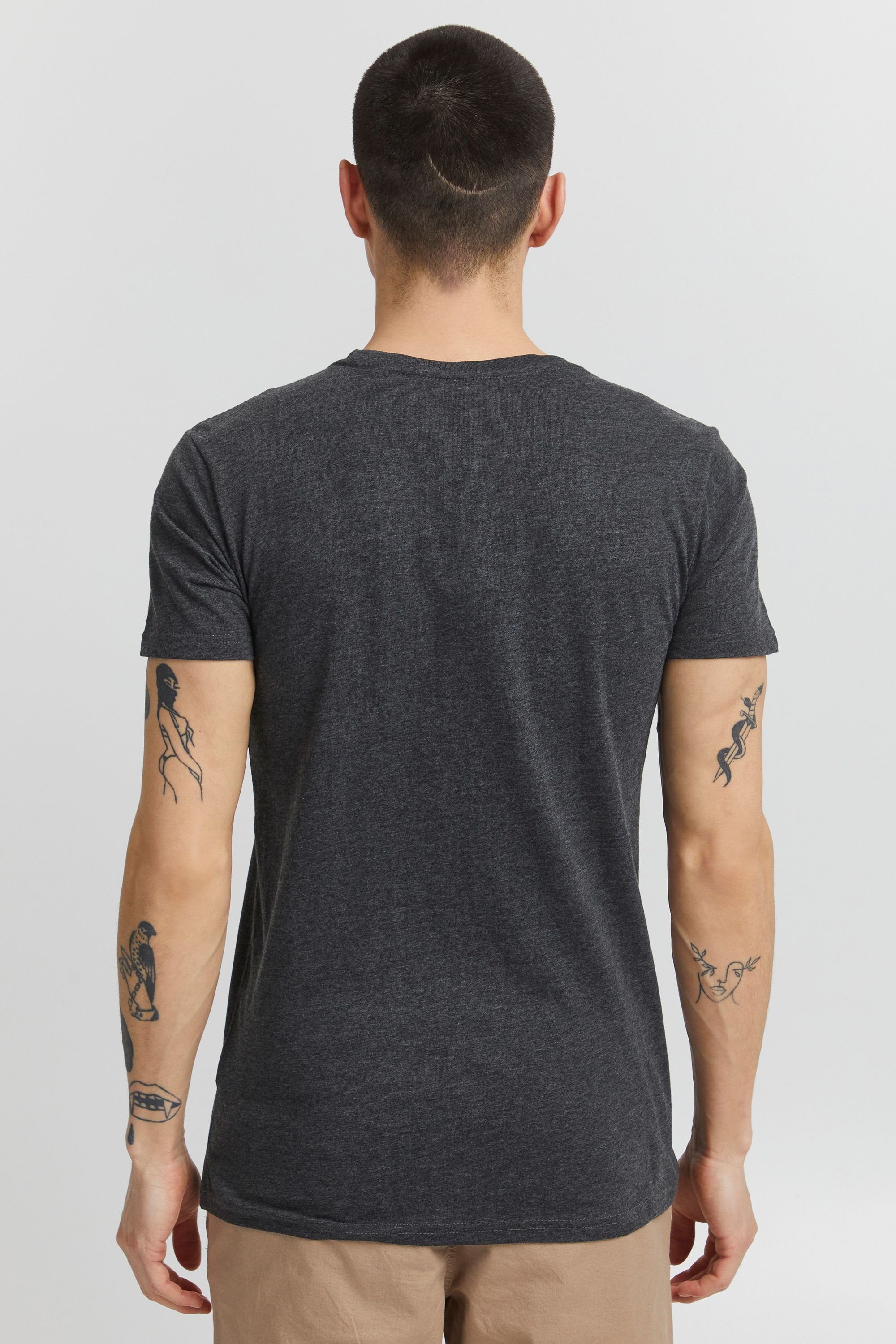 Melange Dark !Solid (1940071) Print-Shirt Grey SDPedro