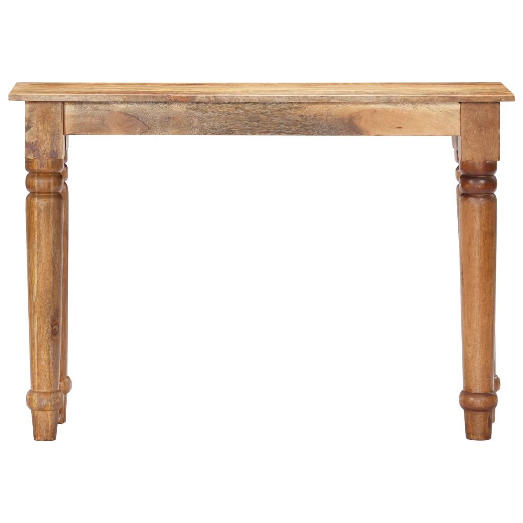 vidaXL Esstisch Konsolentisch 110x35x77 cm Massivholz (1-St) – Bild 2 von 5