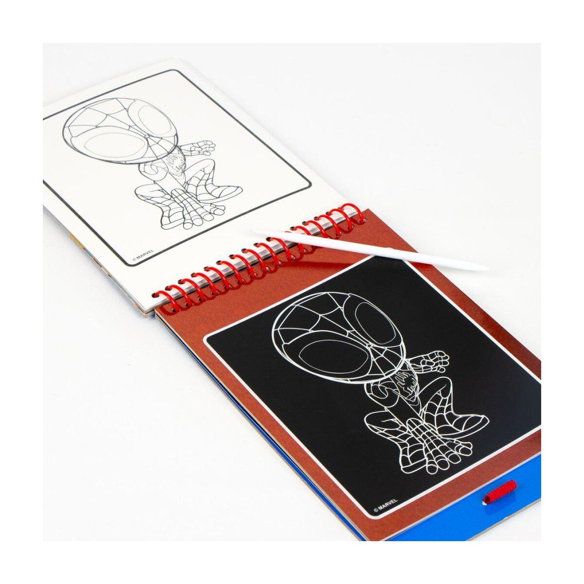Spiderman Kreativset Spiderman Kratz- & Malset – Go Spidey Kreativspaß
