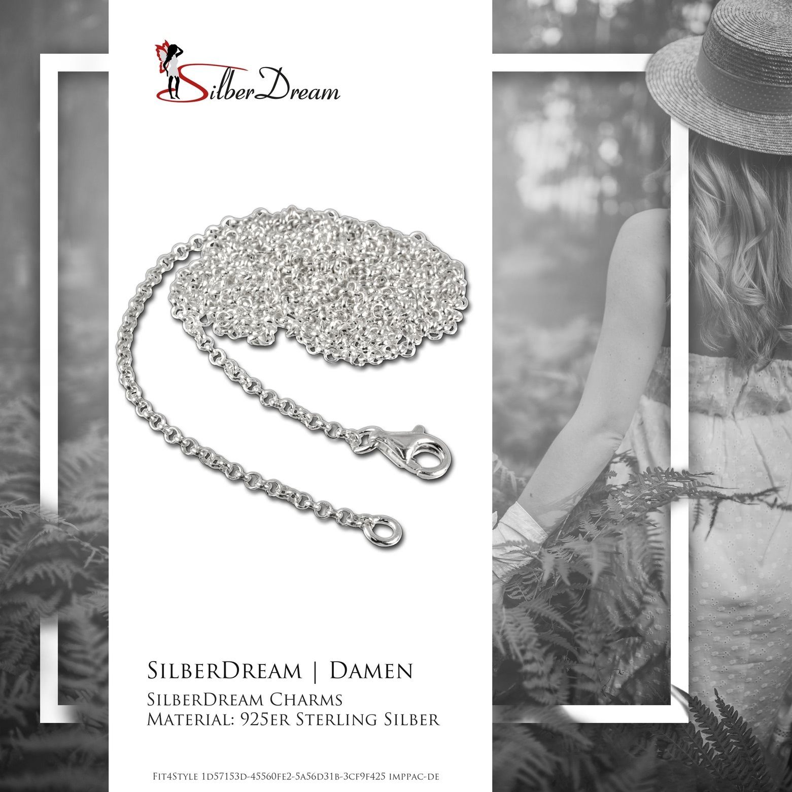 SilberDream Charm-Kette SilberDream Charmskette Charms (Charmskette), Charm günstig online kaufen