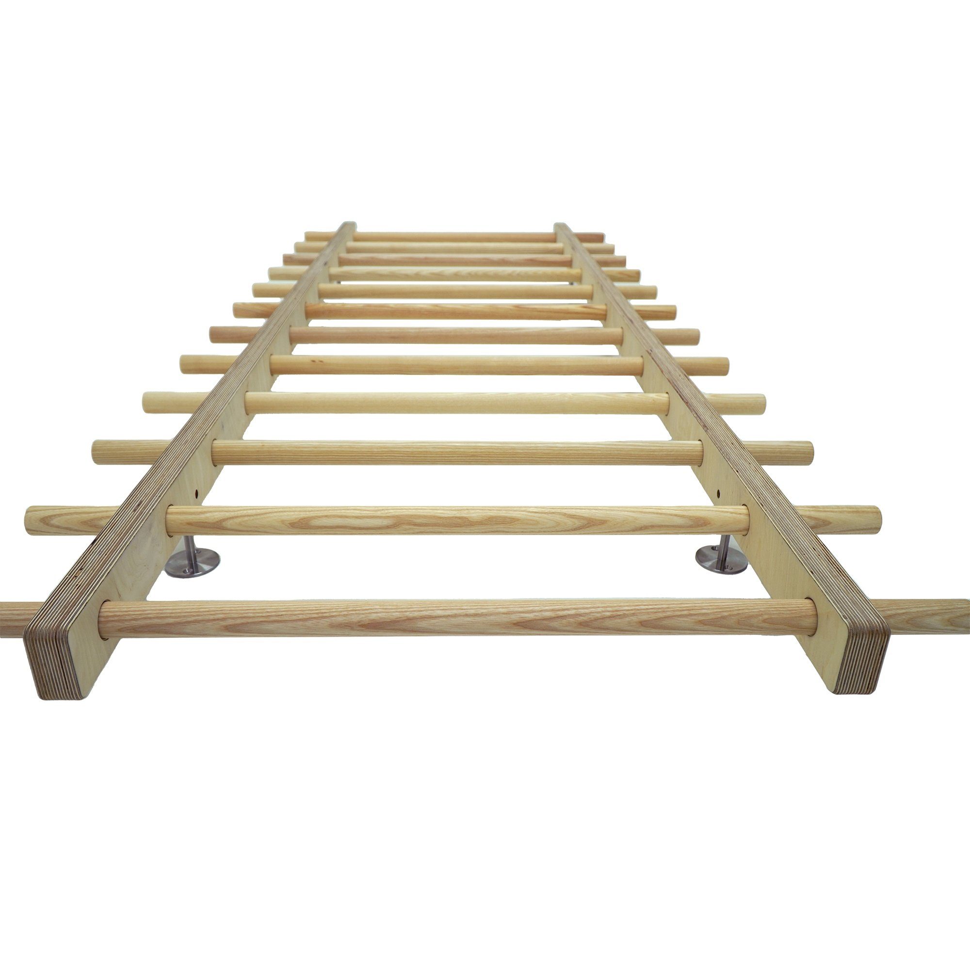 pedalo® Sprossenwand Line 2350 I Kletterwand I Turnwand I Fitness I Training, (Für Therapie und Privat), Sprossen lassen sich individuell anbringen