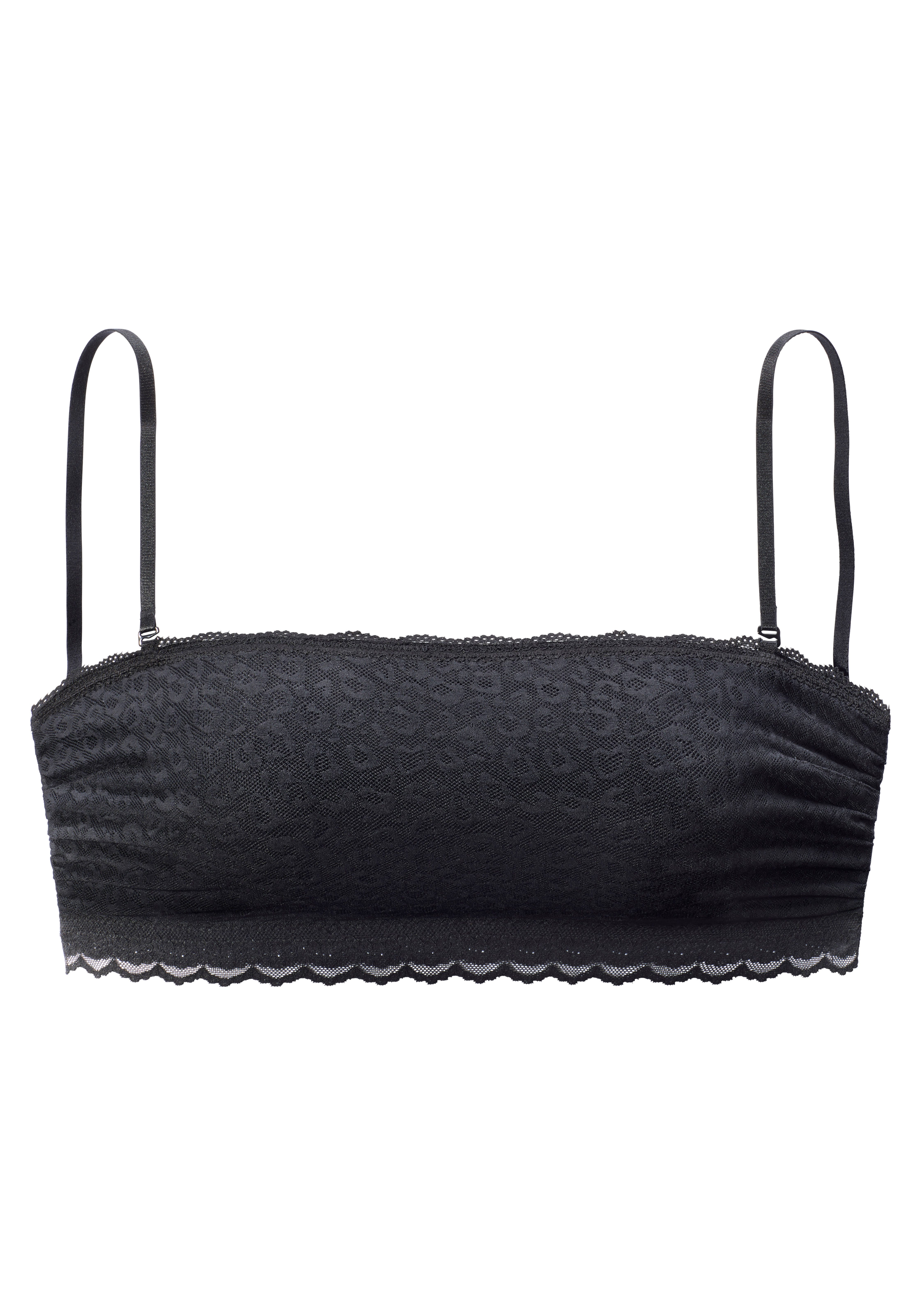 Vivance by Lascana Bralette-BH ohne Bügel, Bandeau-BH, mit 2 Tragevarianten, BH ohne Träger