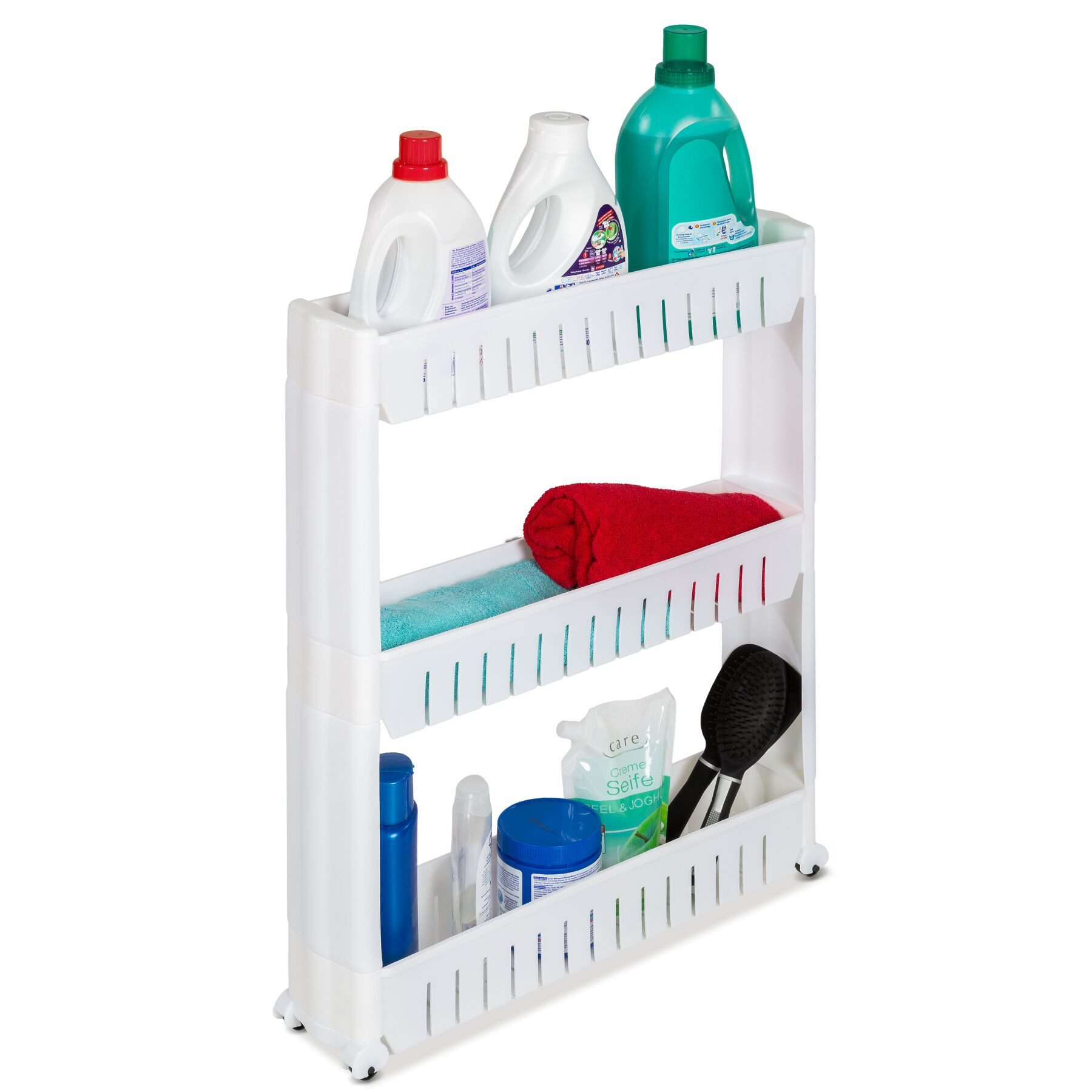 tectake Seitenregal Nischenregal, Set 1-tlg., 3 Ebenen günstig online kaufen