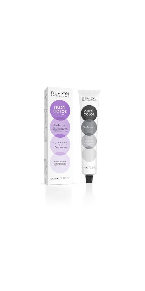 Revlon Haarfarbe Revlon Nutri Color Creme tube 1022 Intense Platinum 100ml