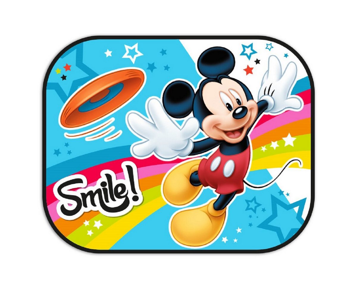 Thumbnail - Disney Autosonnenschutz Disney Mickey Sonnenschutz für Kinder – Befestigung mit Saugnapf