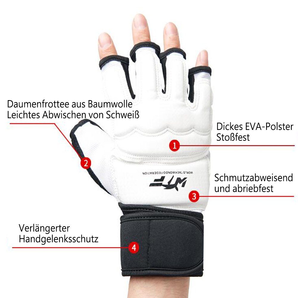 Handschuhe MMA für GelldG Herren Trainingshandschuhe Boxhandschuhe Boxhandschuhe, Damen