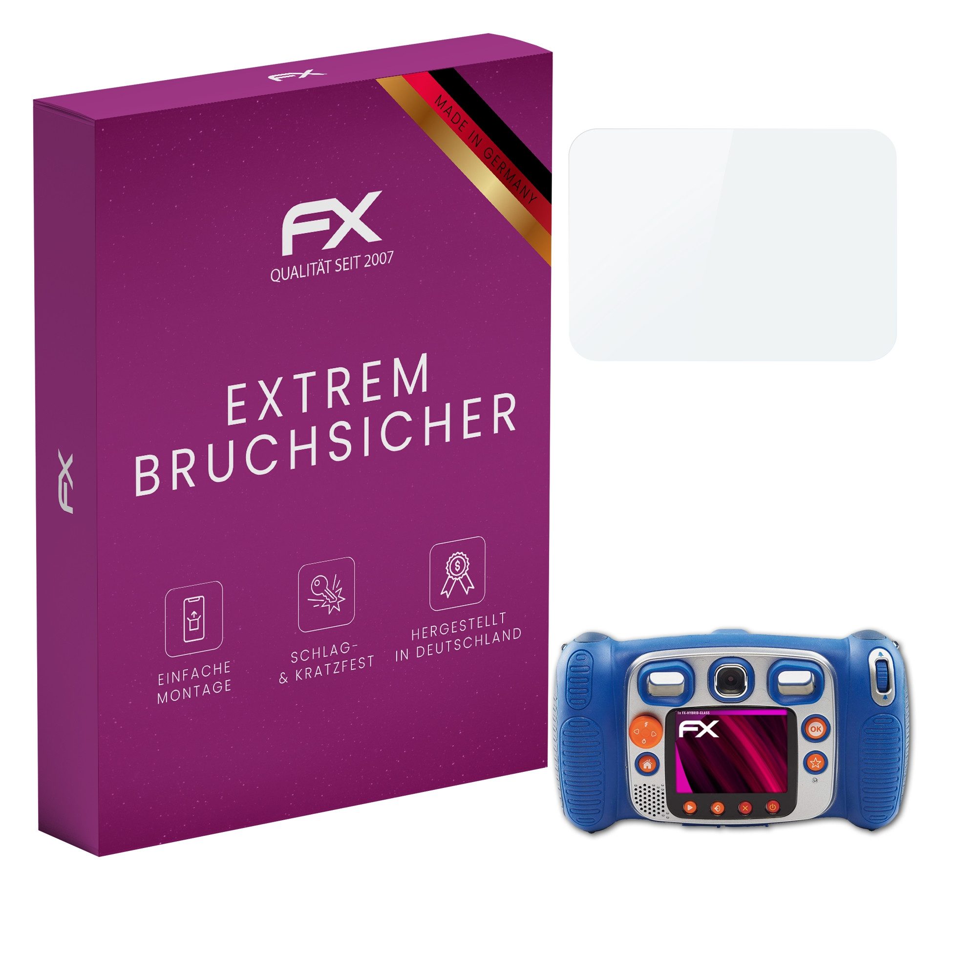 Schutzfolie Panzerglasfolie für VTech Kidizoom Duo